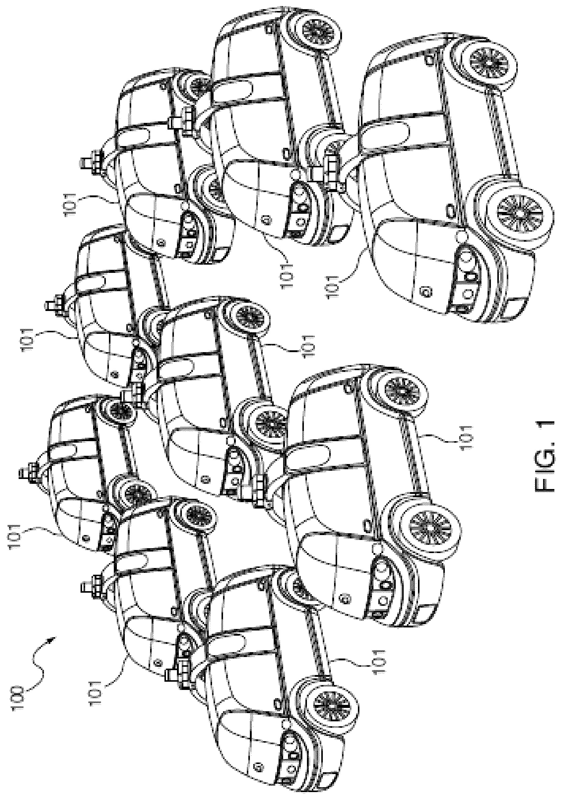 Patent US12319244 Figure 1 – Methods and apparatus for providing components in an autonomous vehicle