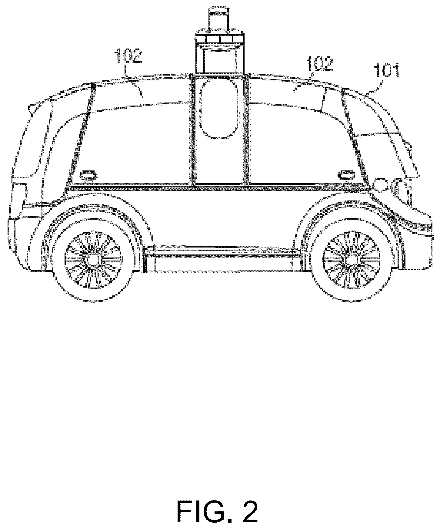 Patent US12319244 Figure 2 – Methods and apparatus for providing components in an autonomous vehicle