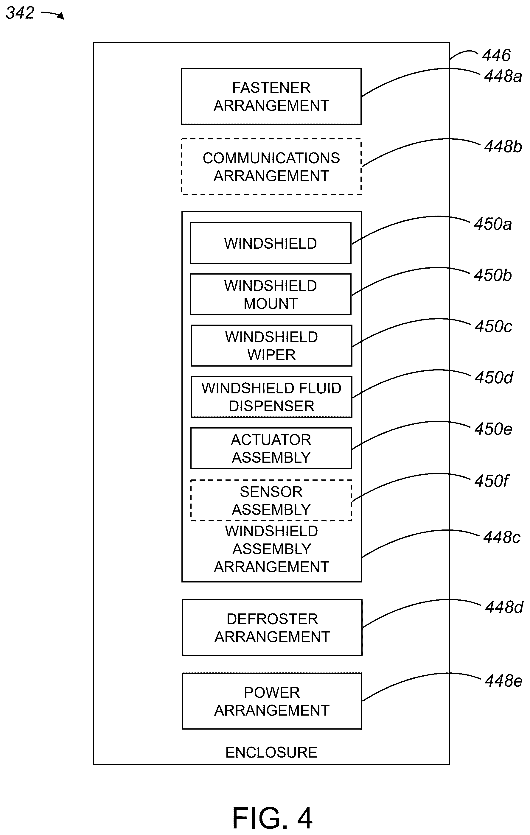 Patent US12319244 Figure 4 – Methods and apparatus for providing components in an autonomous vehicle