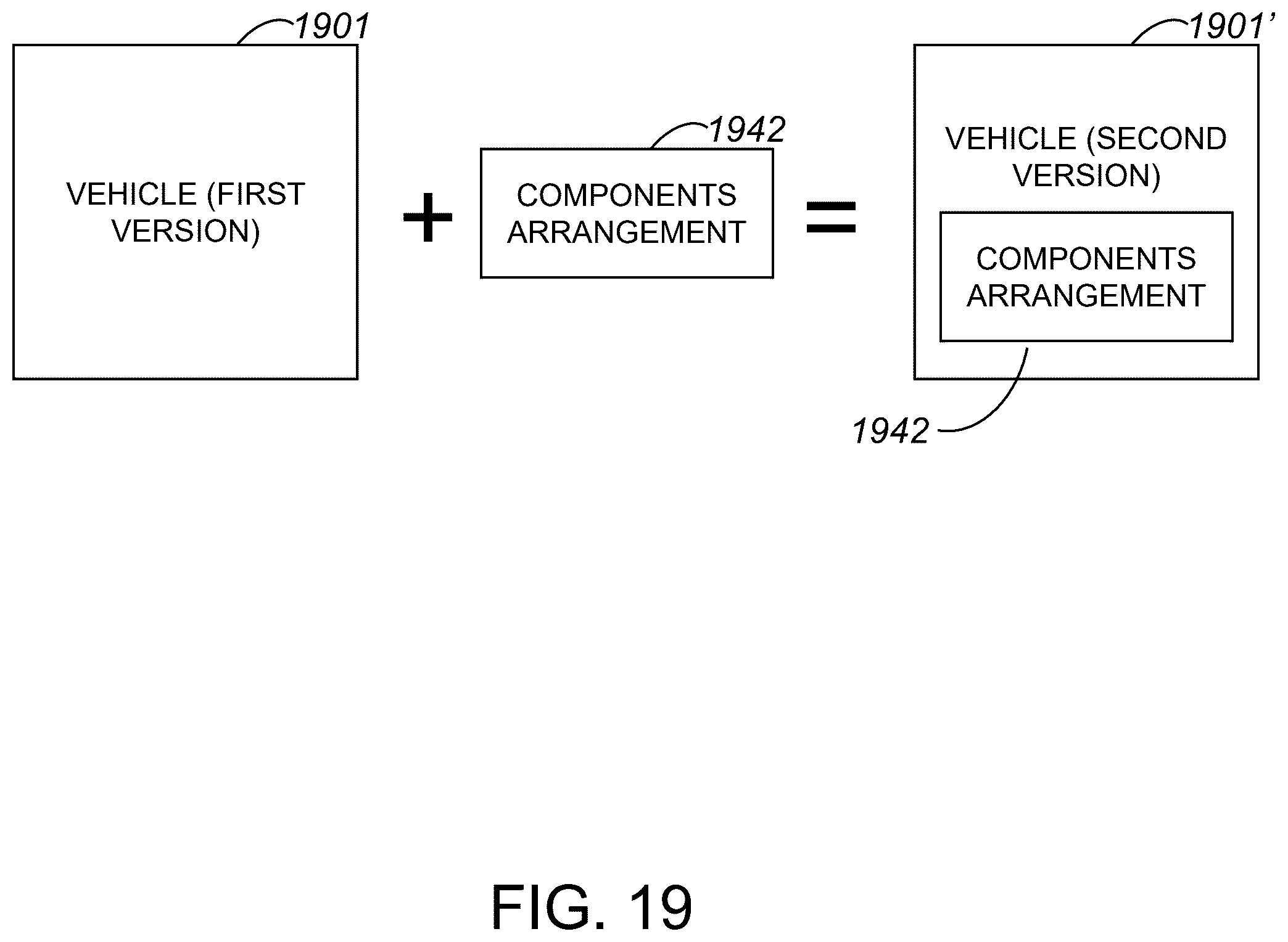 Patent US12319244 Figure 19 – Methods and apparatus for providing components in an autonomous vehicle