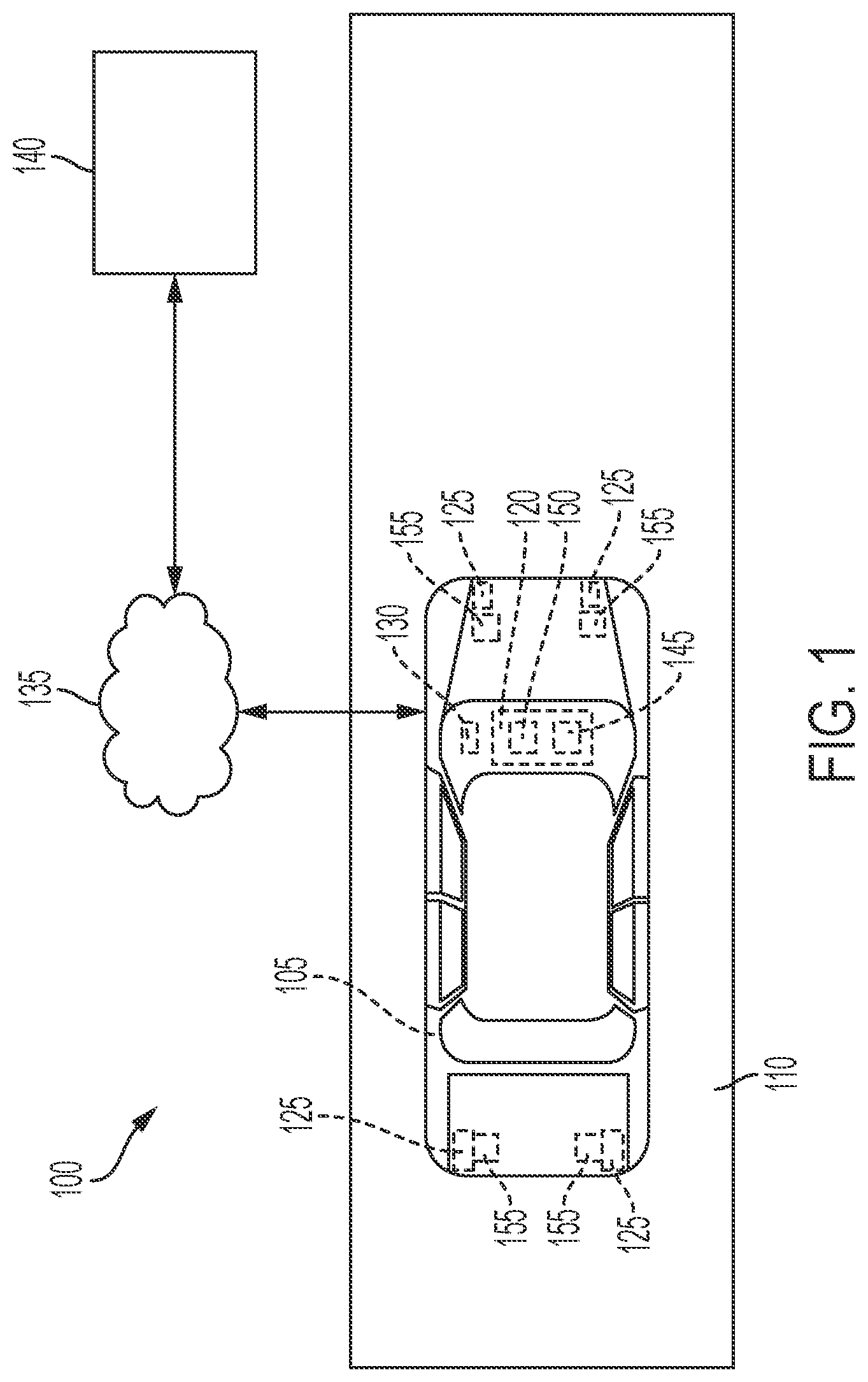 Patent US12319246 Figure 1 – Systems and methods for vehicle camera obstruction detection