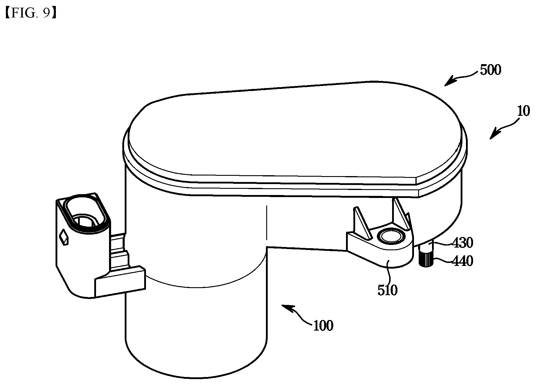 Patent US12319254 Figure 8 – Actuator for brake device