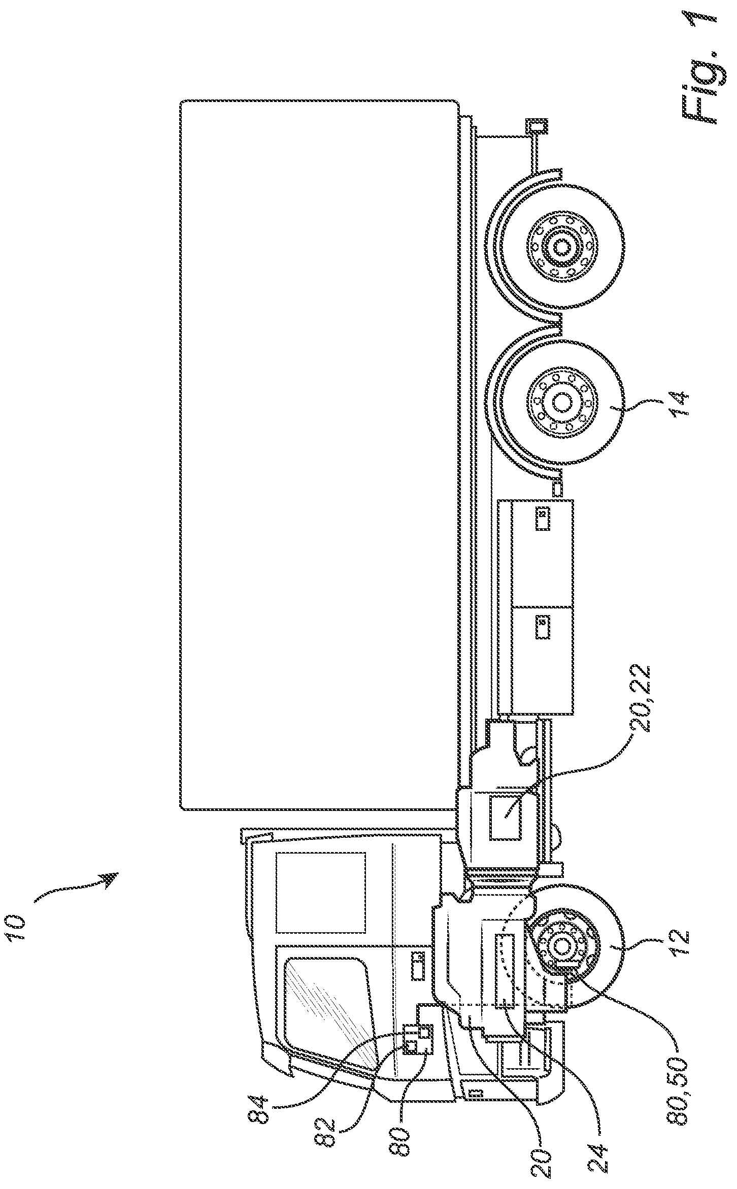 Patent US12319257 Figure 1 – Method for monitoring a temperature of a brake system of a vehicle