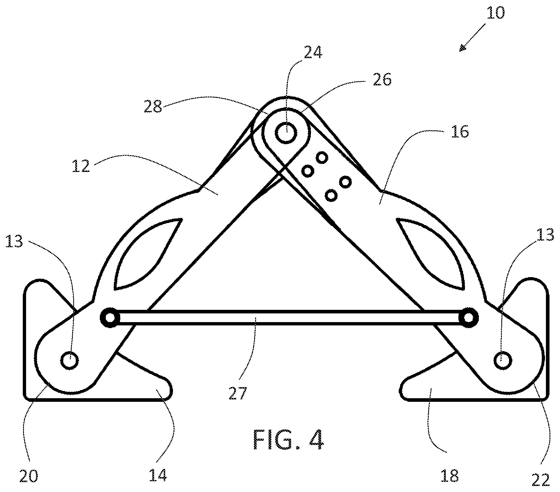 Patent US12319258 Figure 4 – Positive pressure chock system
