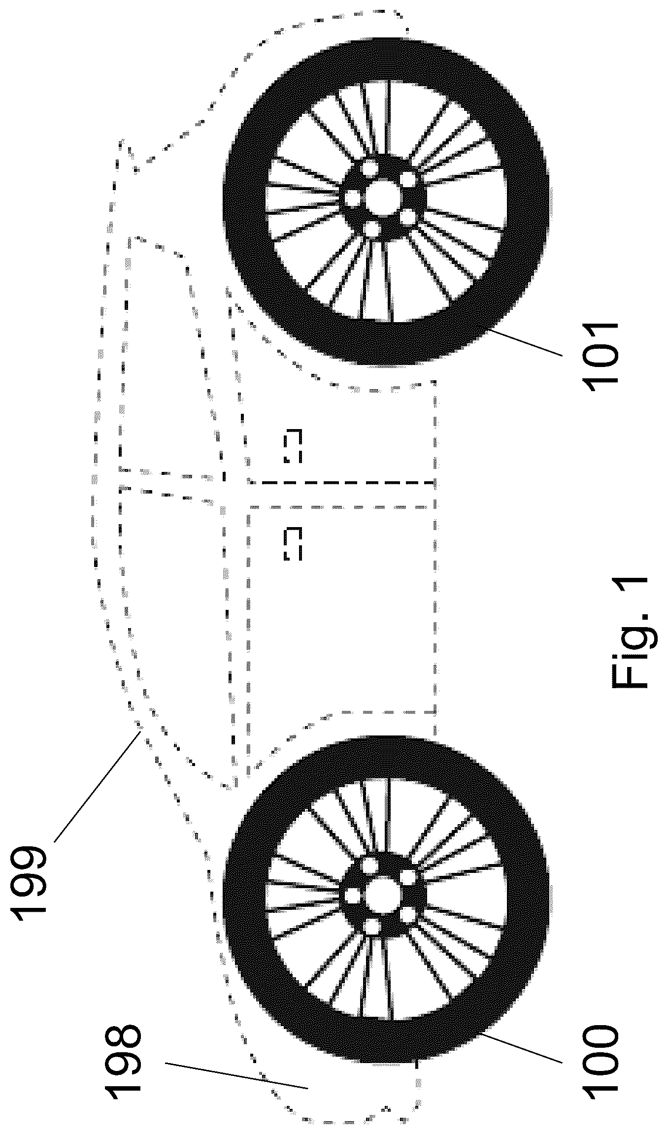 Patent US12319264 Figure 1 – Efficient electrical passenger car with motor control