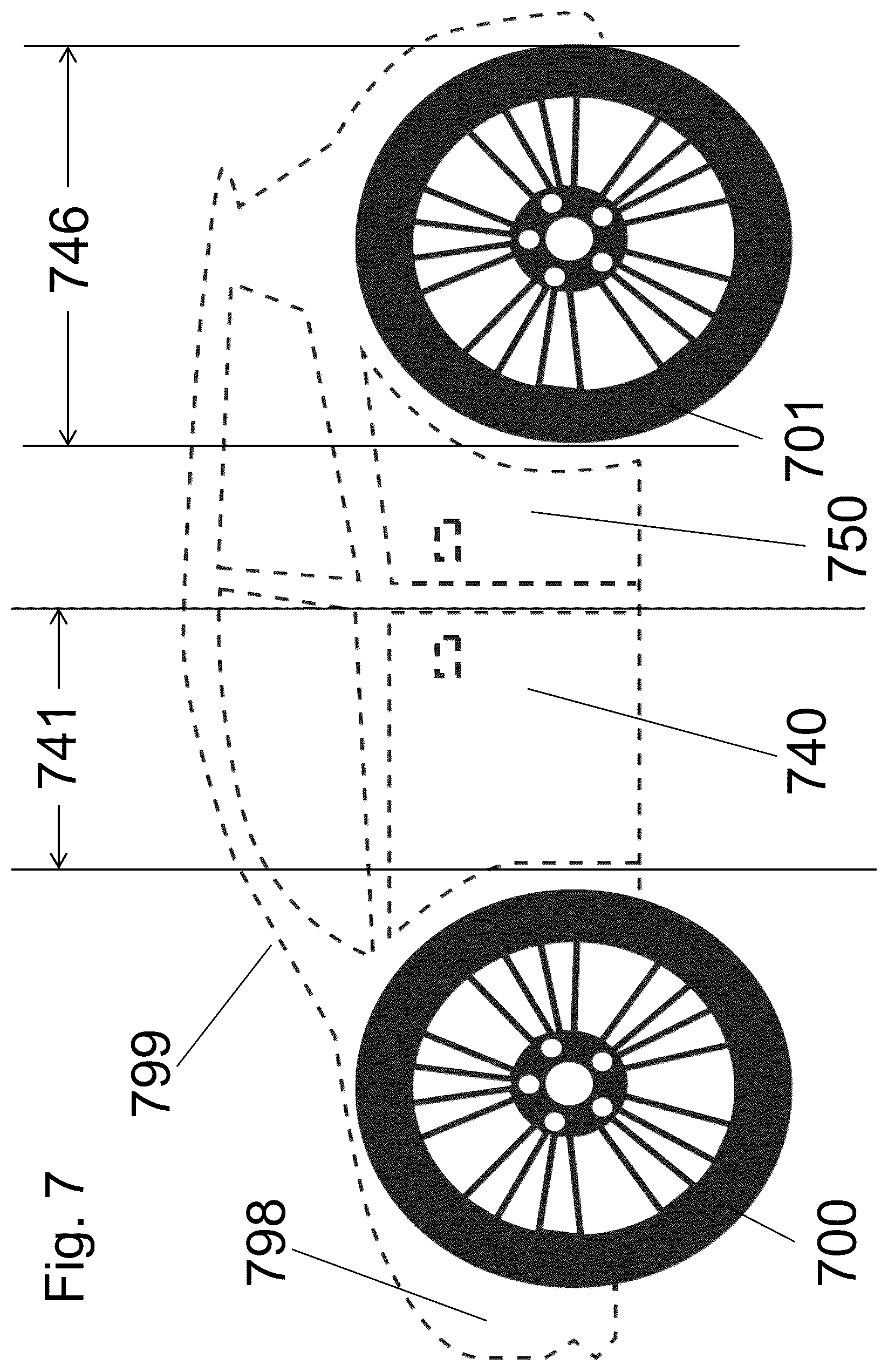 Patent US12319264 Figure 7 – Efficient electrical passenger car with motor control