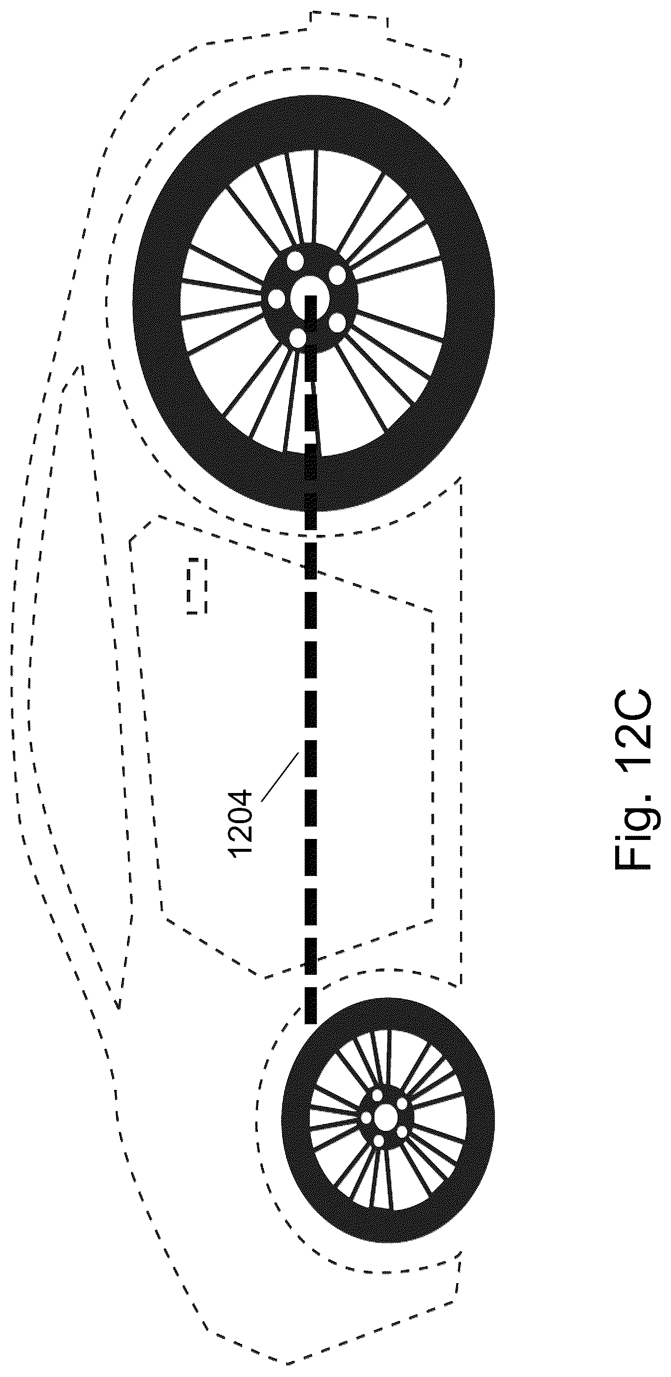 Patent US12319264 Figure 14 – Efficient electrical passenger car with motor control