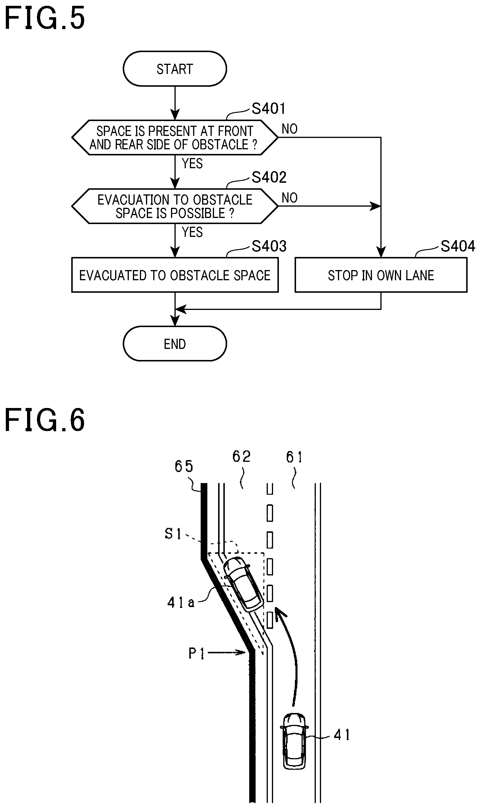 Patent US12319276 Figure 4 – Evacuation running assistance system