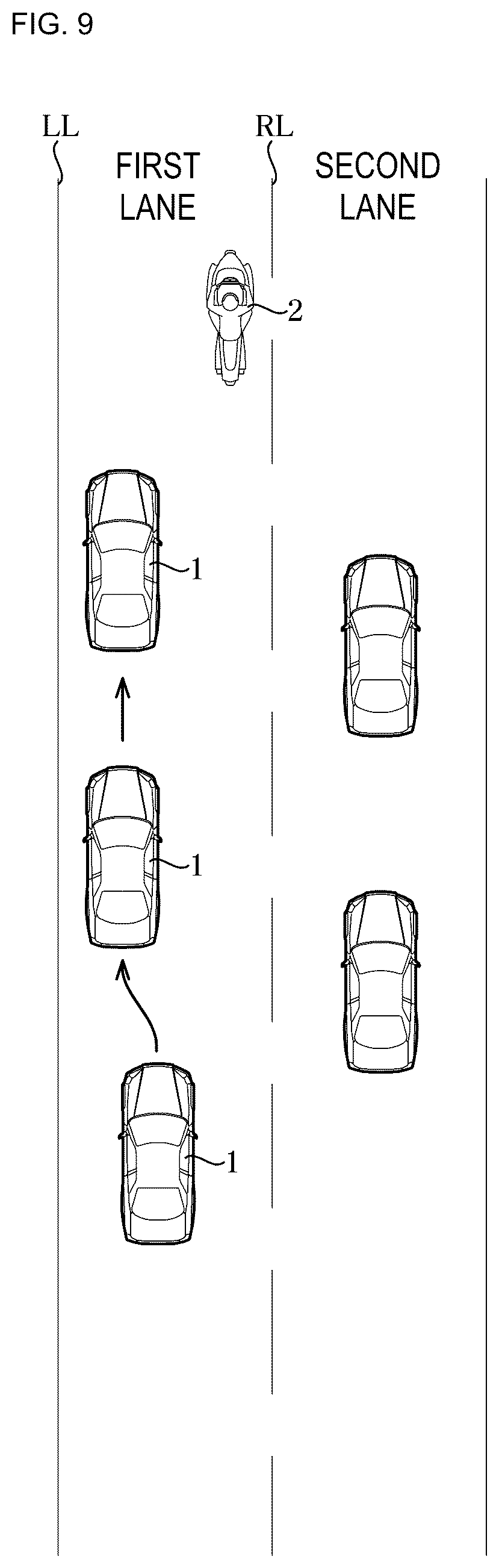 Patent US12319278 Figure 8 – Driver assistance system and driver assistance method
