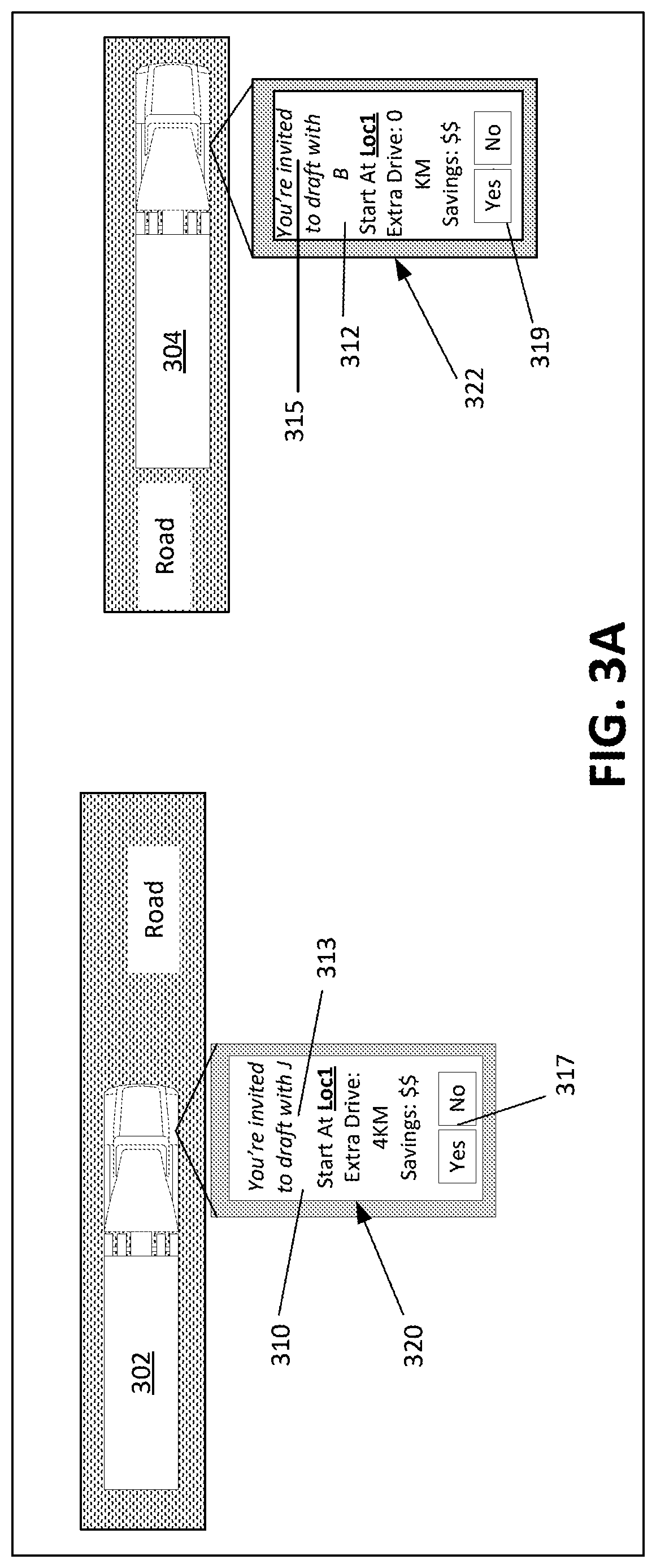 Patent US12319286 Figure 5 – Network computer system to control freight vehicle operation configurations