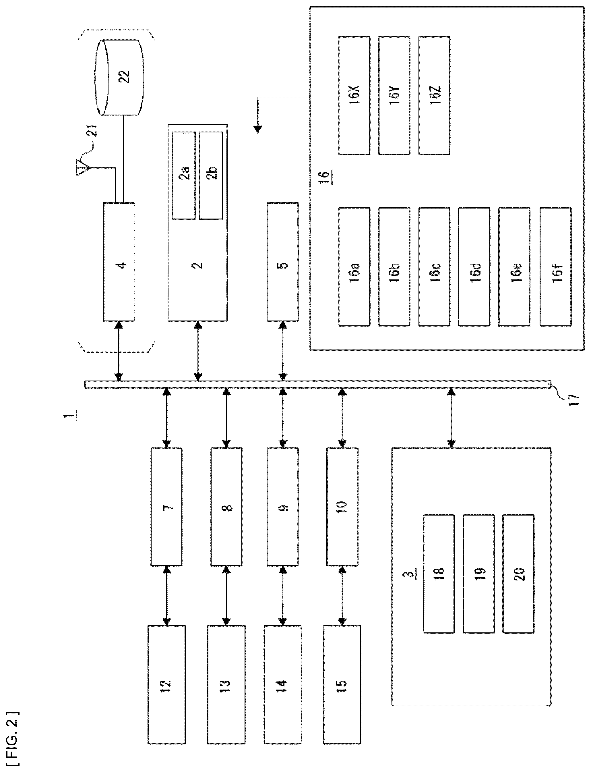 Patent US12319287 Figure 2 – Travel control apparatus