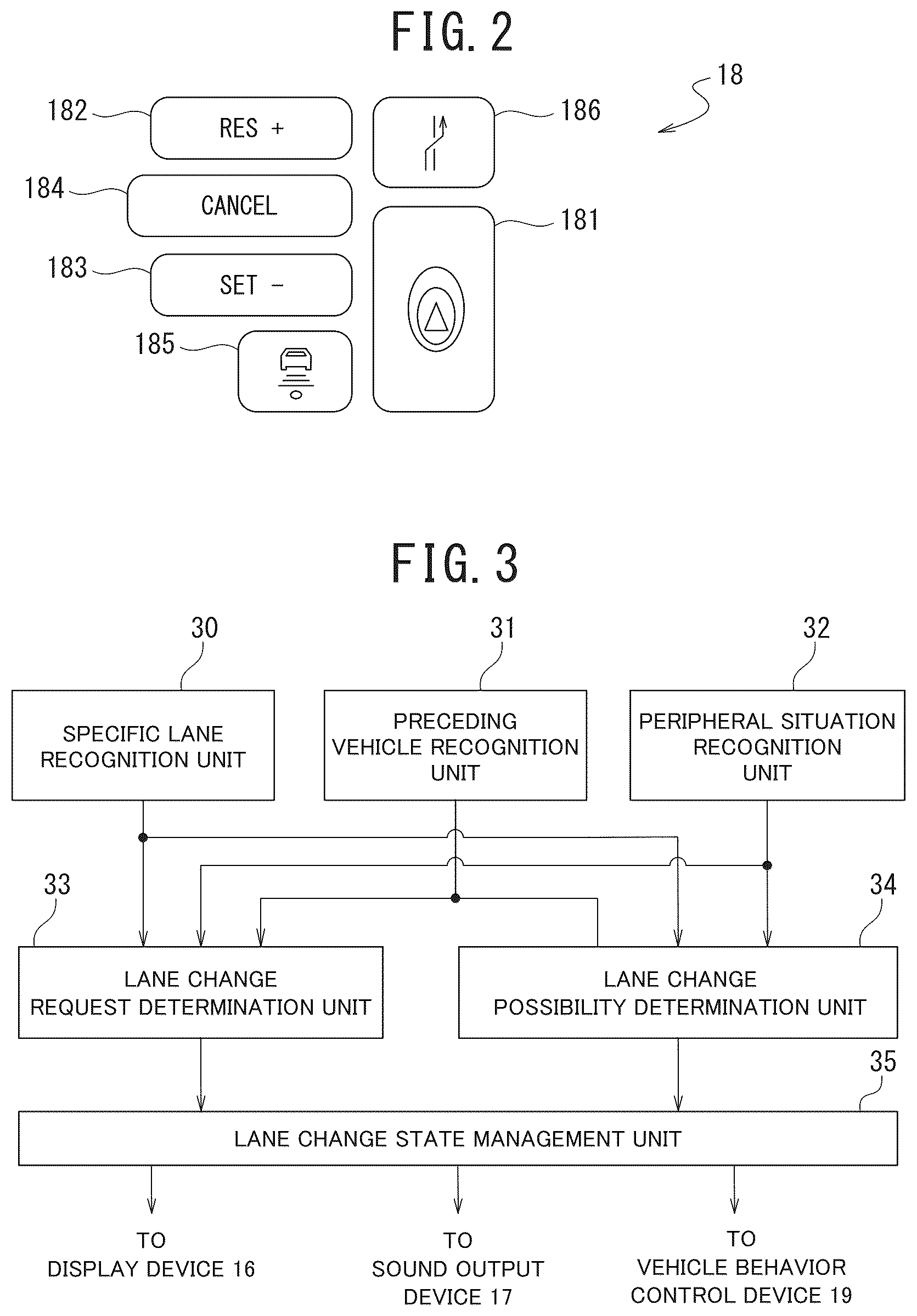 Patent US12319291 Figure 2 – Driving assistance method and driving assistance device for performing a lane change