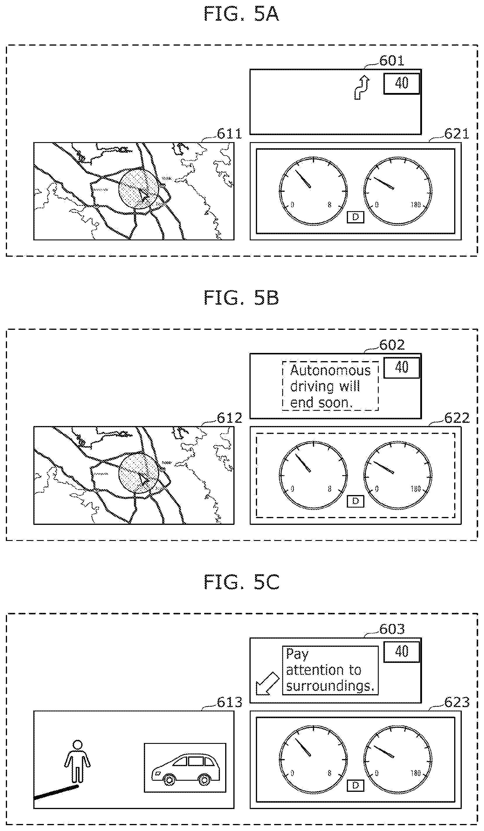 Patent US12319305 Figure 5 – Display control device, display control method, and recording medium