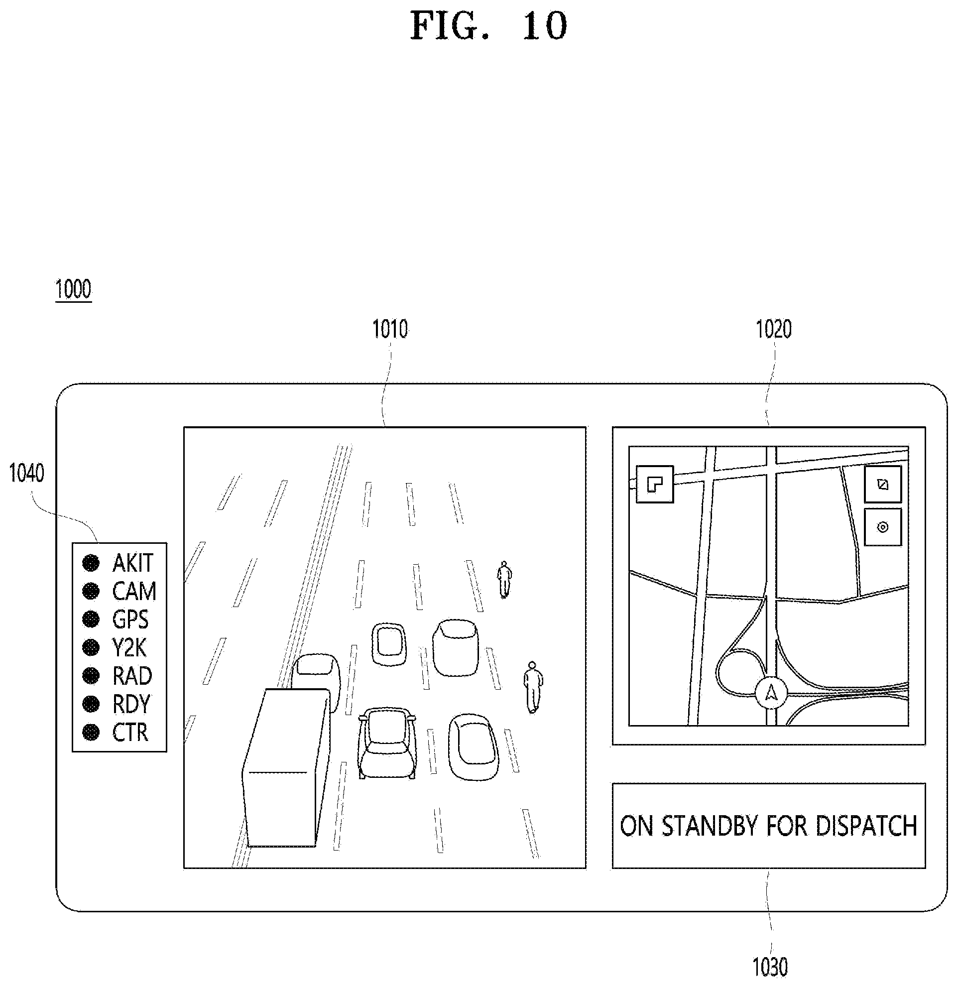Patent US12319307 Figure 11 – Method and apparatus for providing driver interface