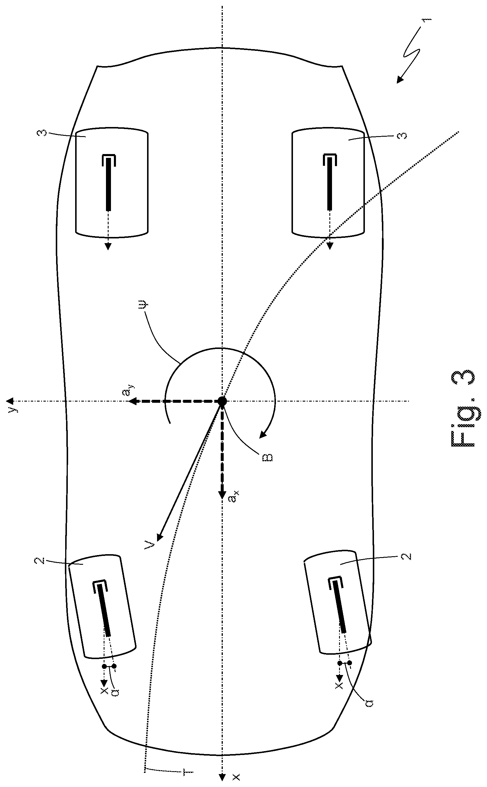 Patent US12319308 Figure 3 – Method for the driver assistance of a road vehicle