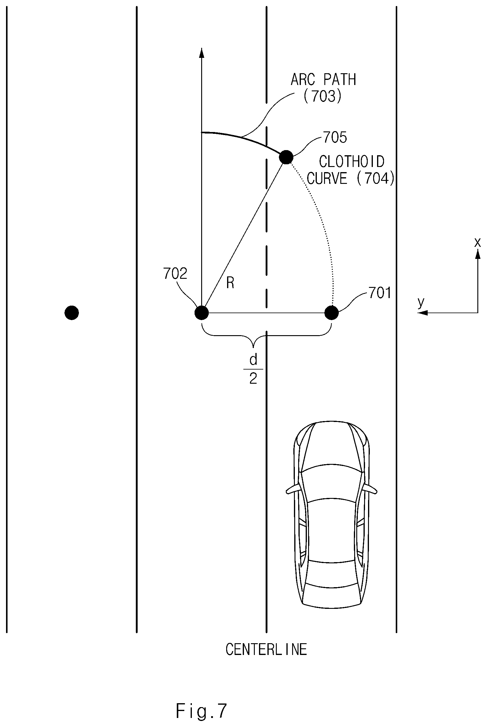 Patent US12319312 Figure 9 – Apparatus for generating U-turn path of vehicle and method thereof