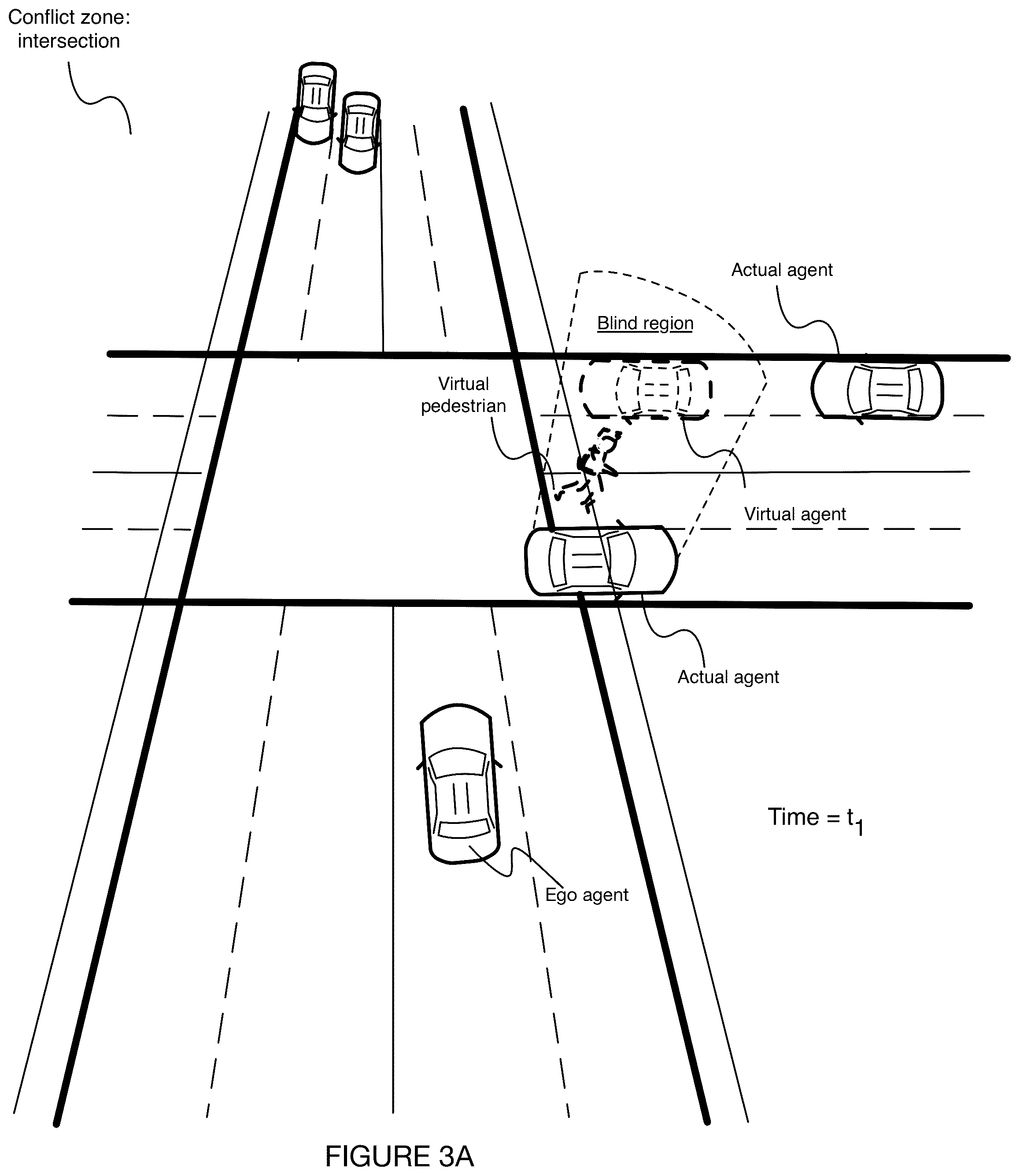 Patent US12319313 Figure 3 – Method and system for operating an autonomous agent with incomplete environmental information