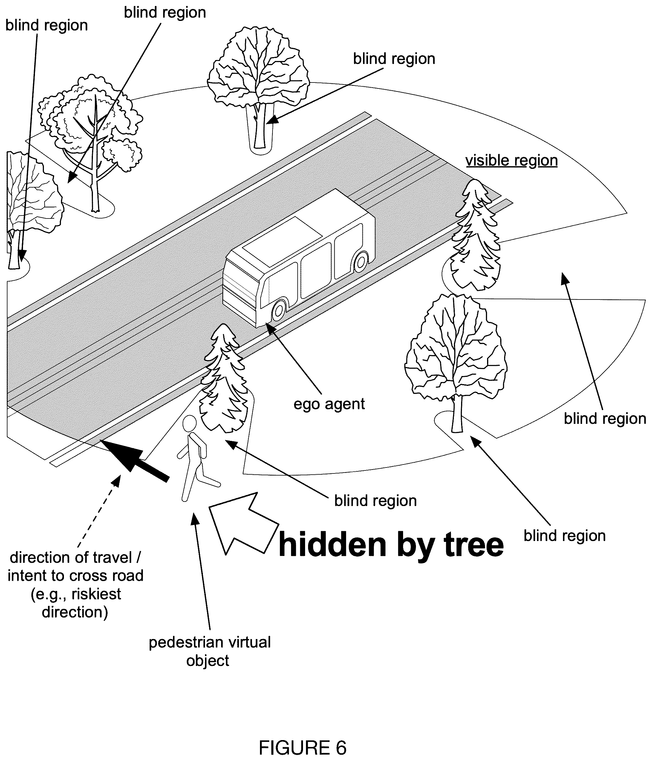 Patent US12319313 Figure 7 – Method and system for operating an autonomous agent with incomplete environmental information