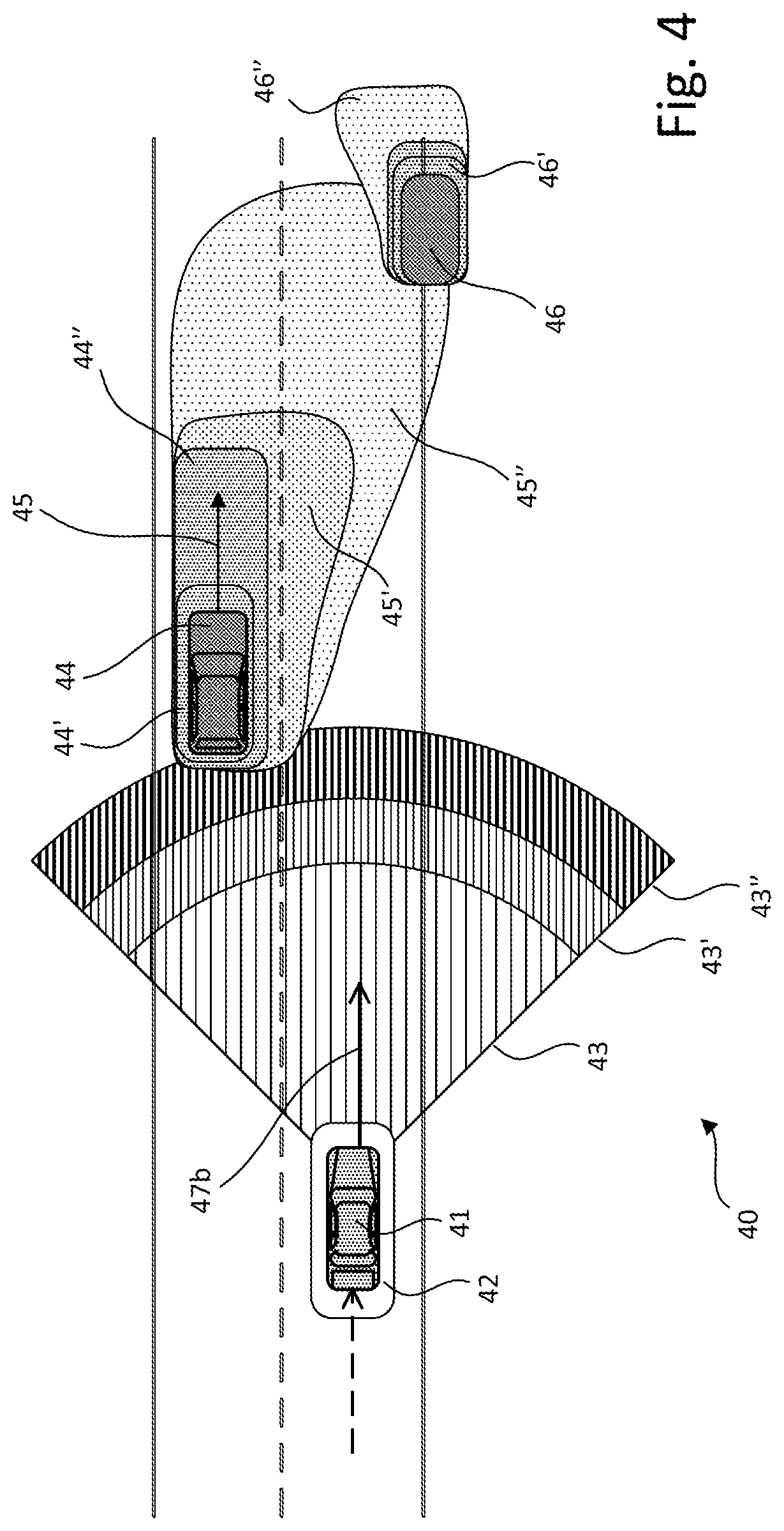 Patent US12319320 Figure 4 – Risk estimation in autonomous driving environments