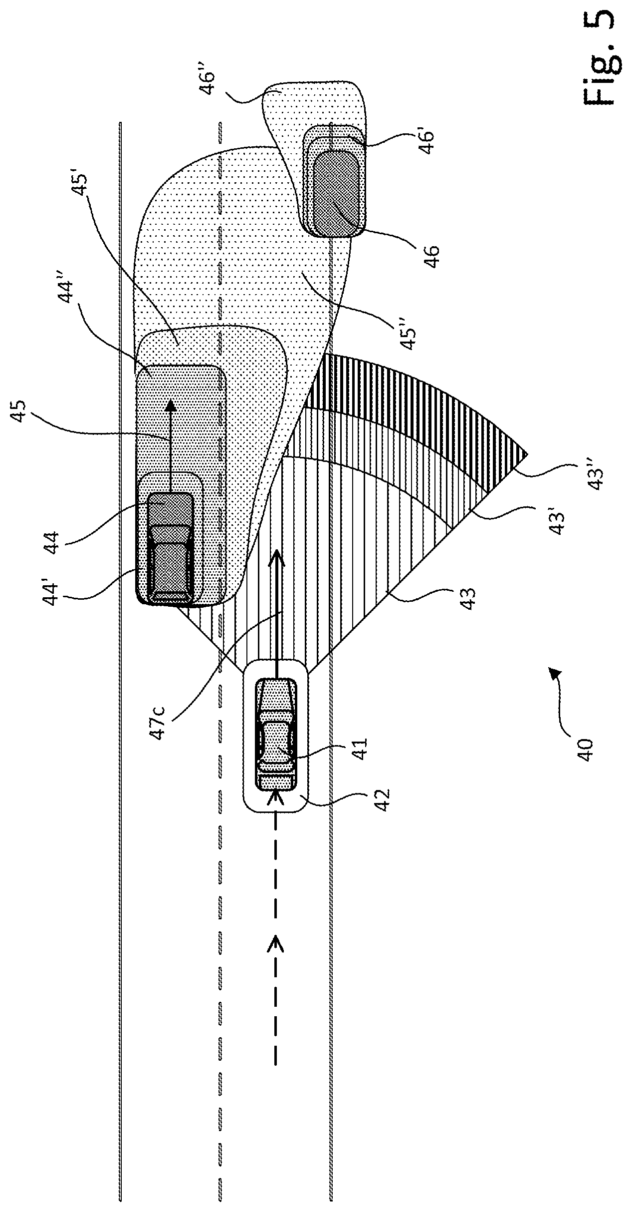 Patent US12319320 Figure 5 – Risk estimation in autonomous driving environments