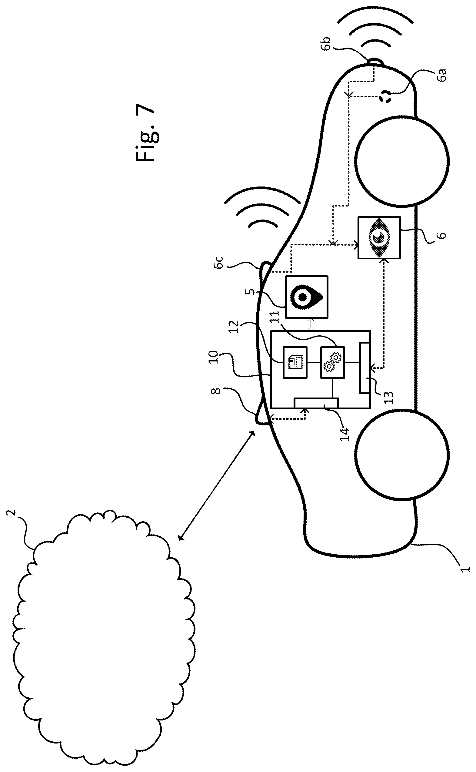 Patent US12319320 Figure 7 – Risk estimation in autonomous driving environments
