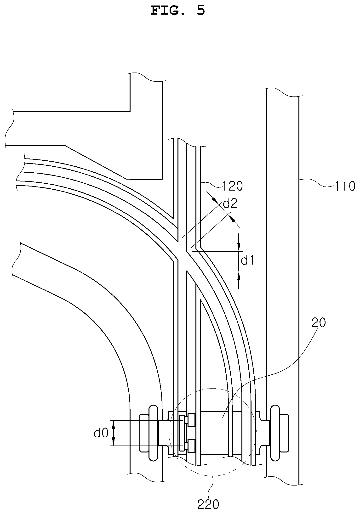 Patent US12319321 Figure 5 – Transport system in fabrication facility
