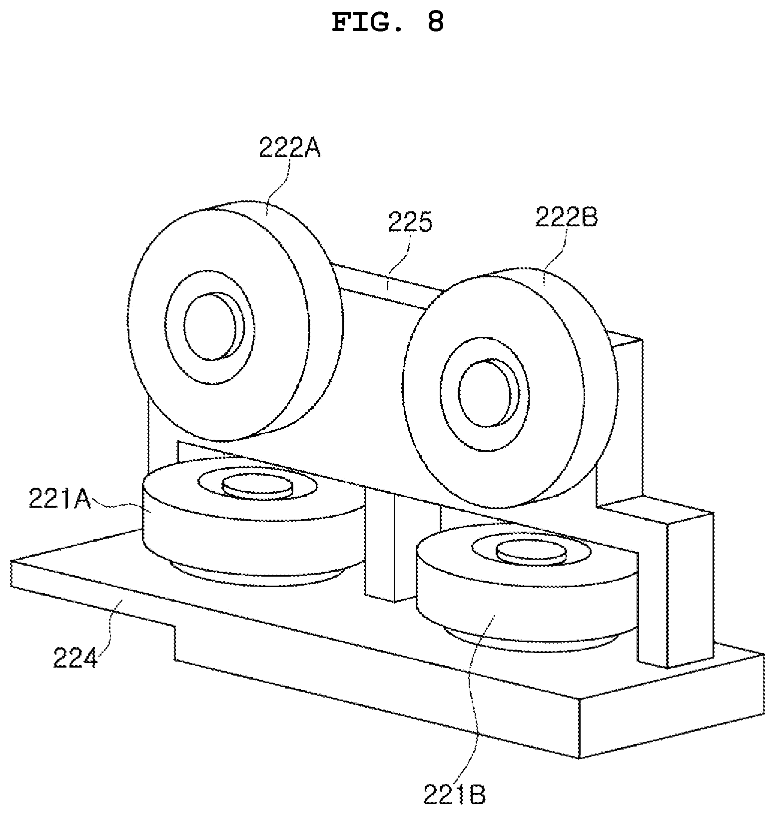 Patent US12319321 Figure 8 – Transport system in fabrication facility