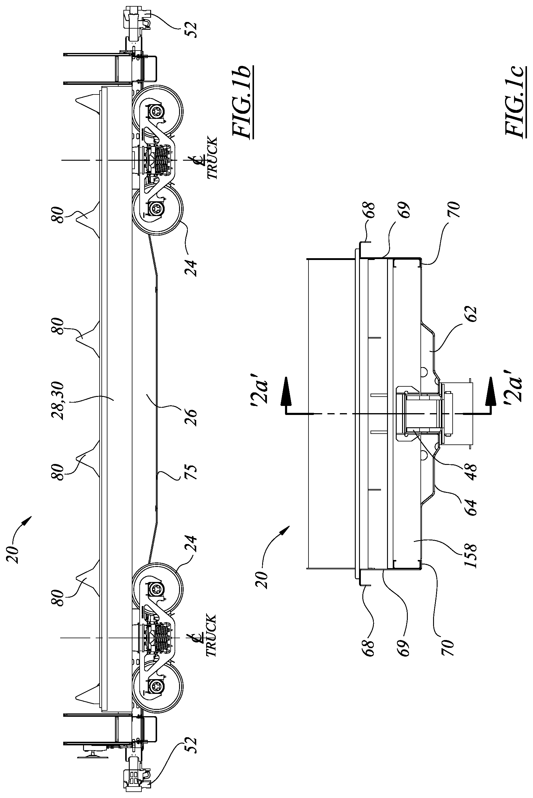 Patent US12319323 Figure 2 – Railroad coil car structure