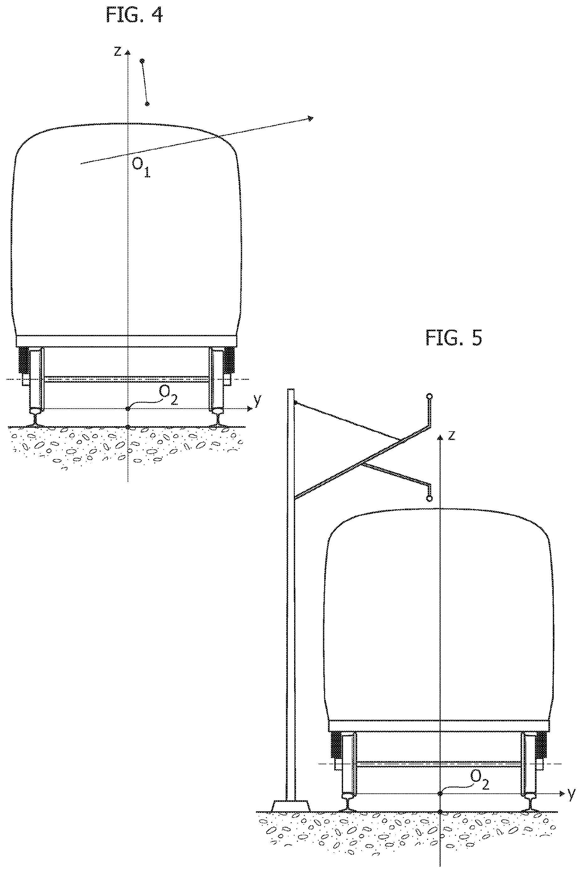 Patent US12319326 Figure 2 – System, a vehicle and a method for the detection of position and geometry of line infrastructures, particularly for a railway line
