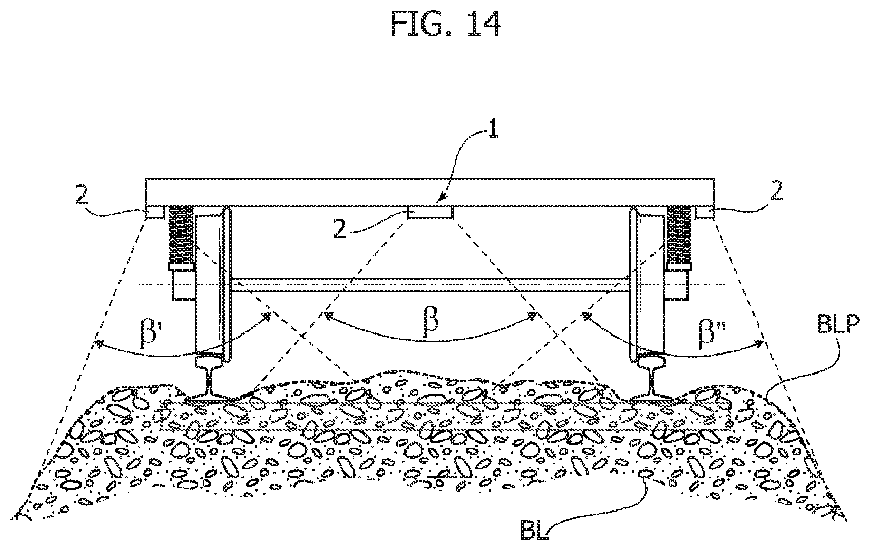 Patent US12319326 Figure 7 – System, a vehicle and a method for the detection of position and geometry of line infrastructures, particularly for a railway line