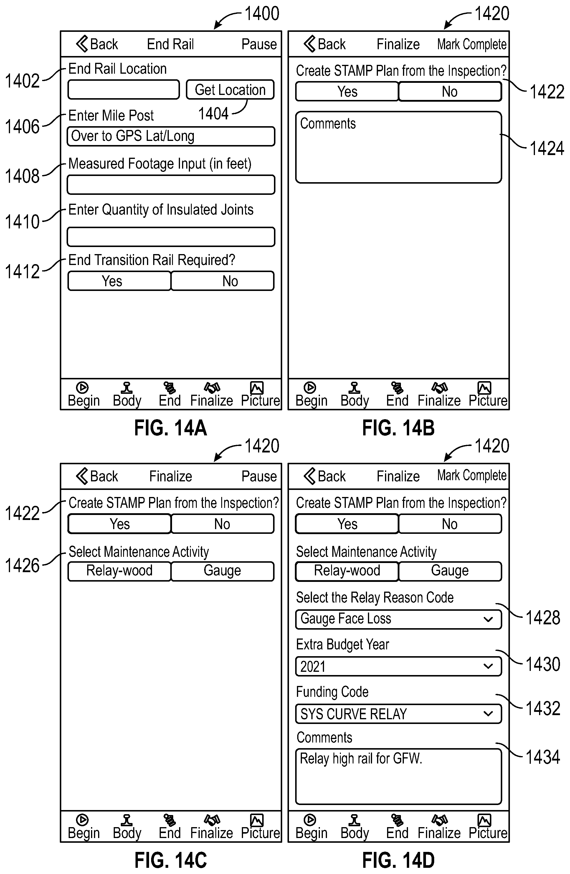 Patent US12319327 Figure 15 – System and method for strategic track and maintenance planning inspection