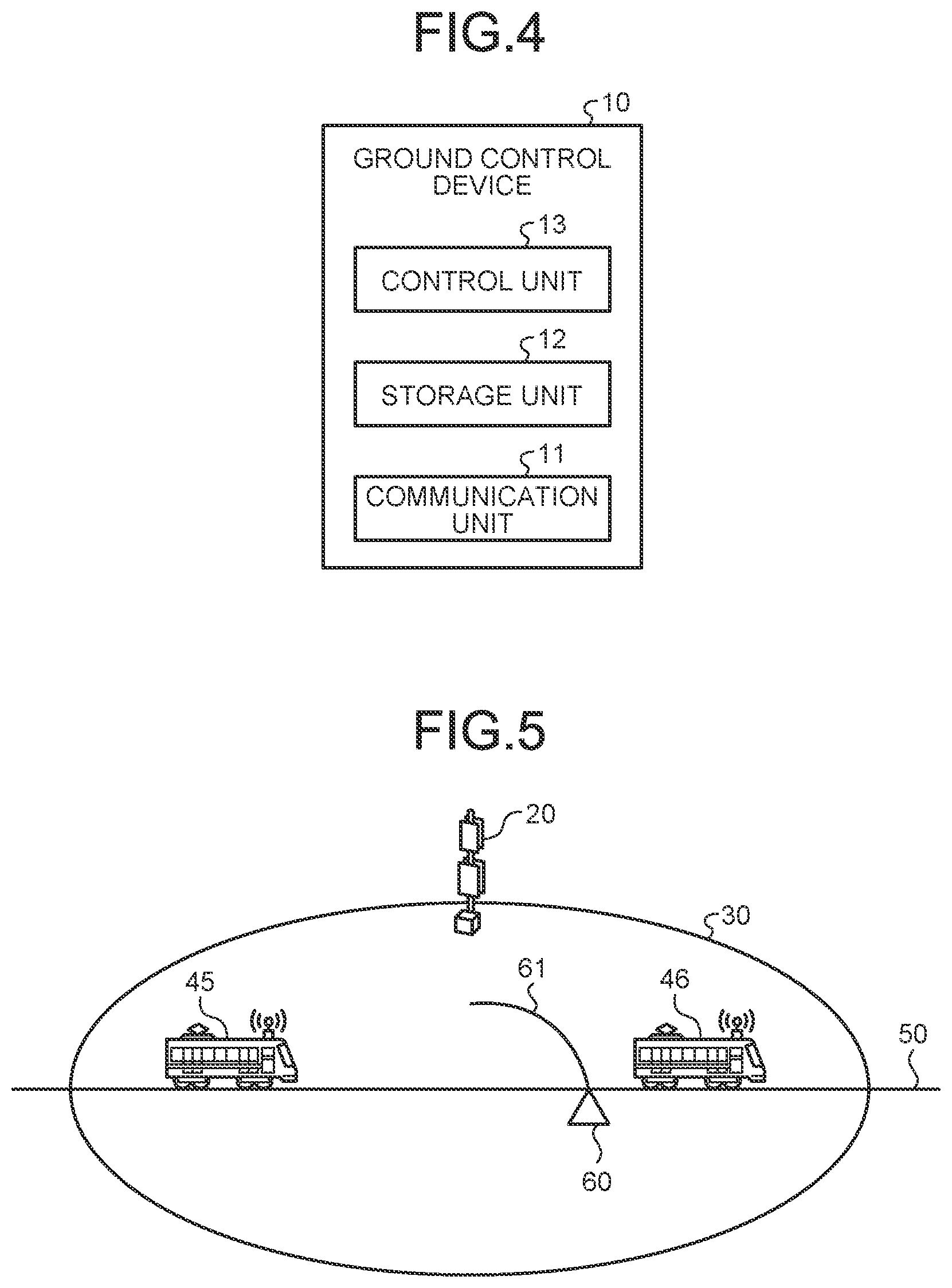 Patent US12319328 Figure 3 – Ground control device, radio communication apparatus, radio train control system, and train control method