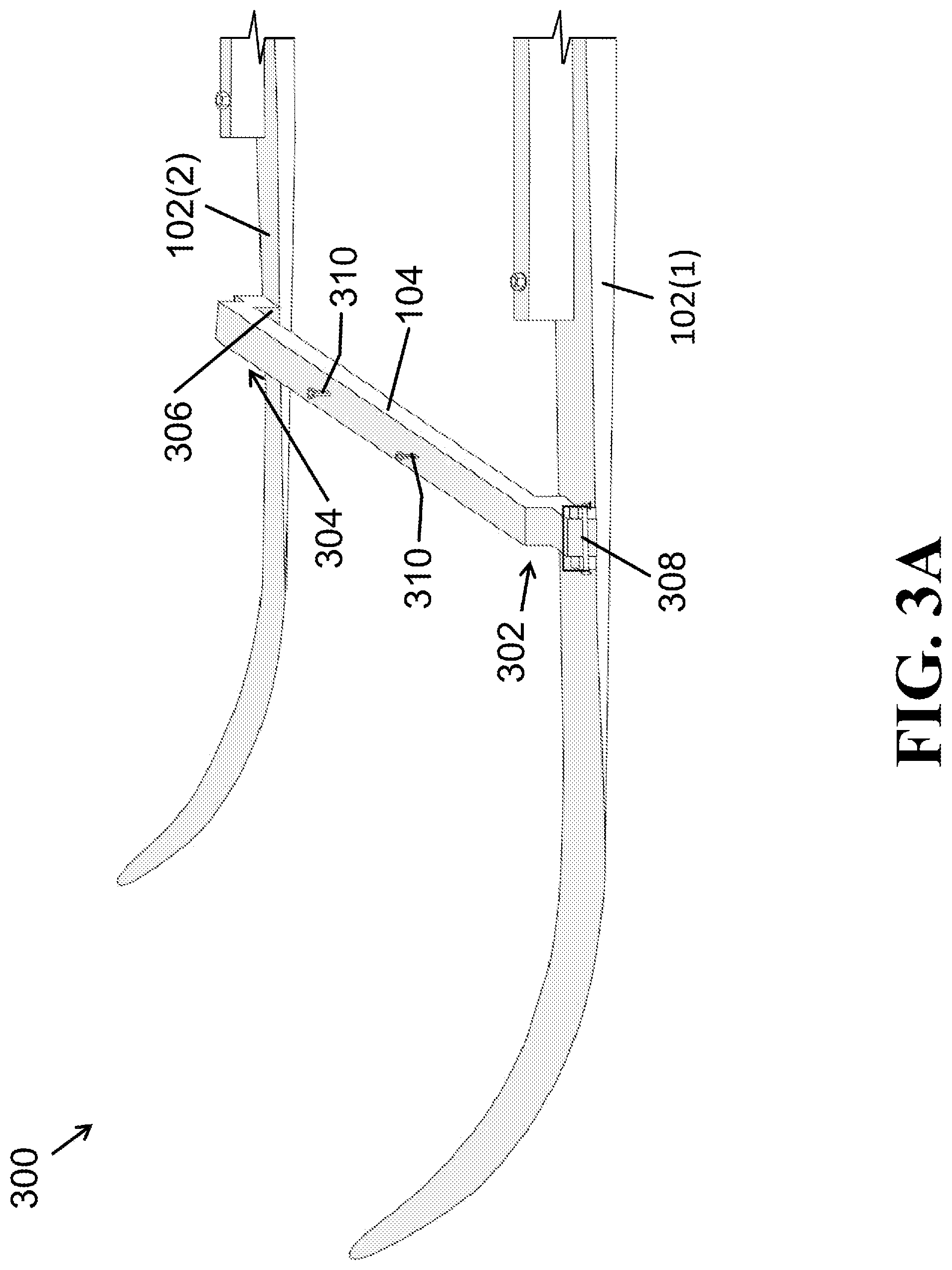 Patent US12319329 Figure 3 – Apparatuses and systems for a kicksled with a detachable trailer