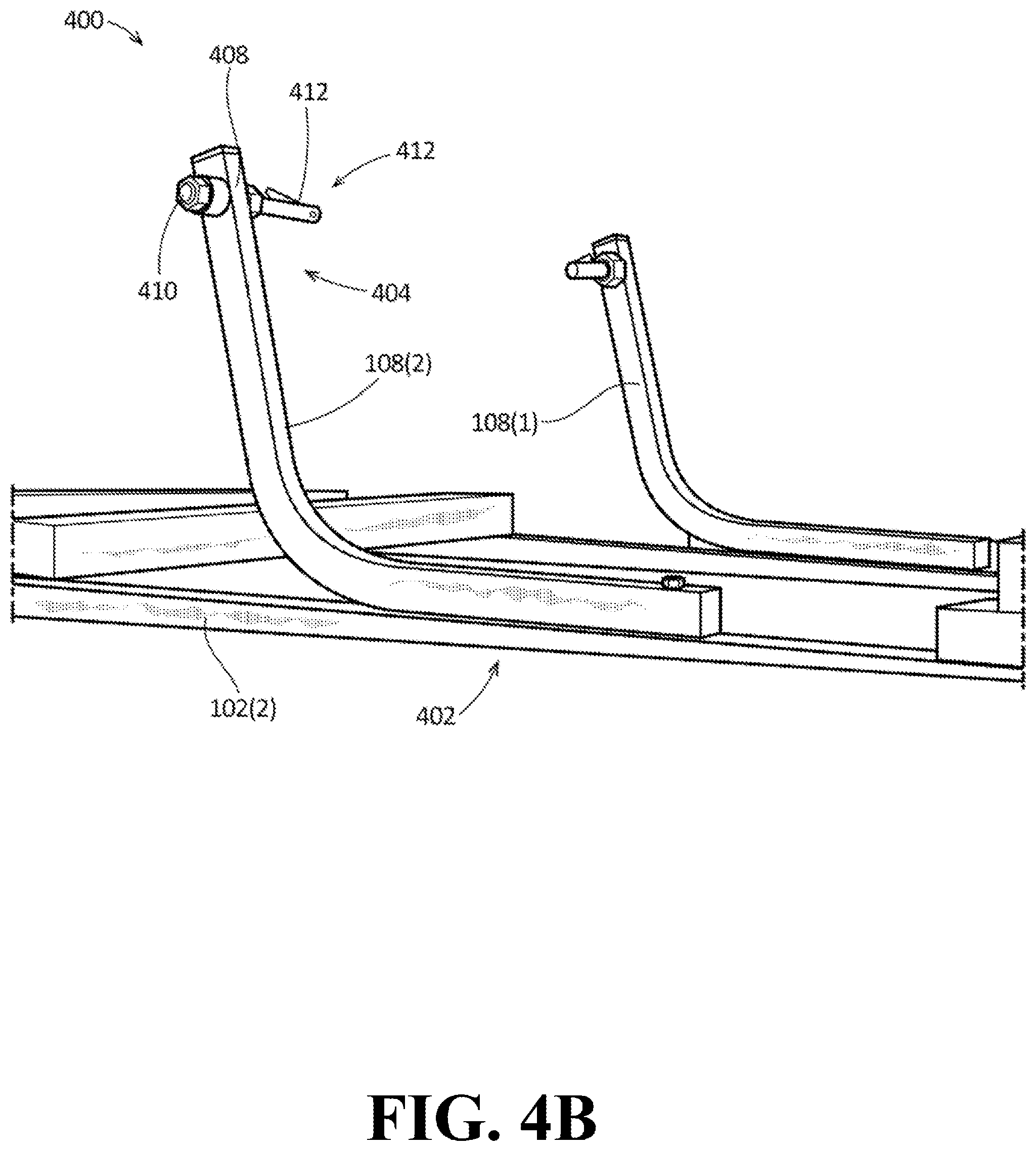 Patent US12319329 Figure 6 – Apparatuses and systems for a kicksled with a detachable trailer