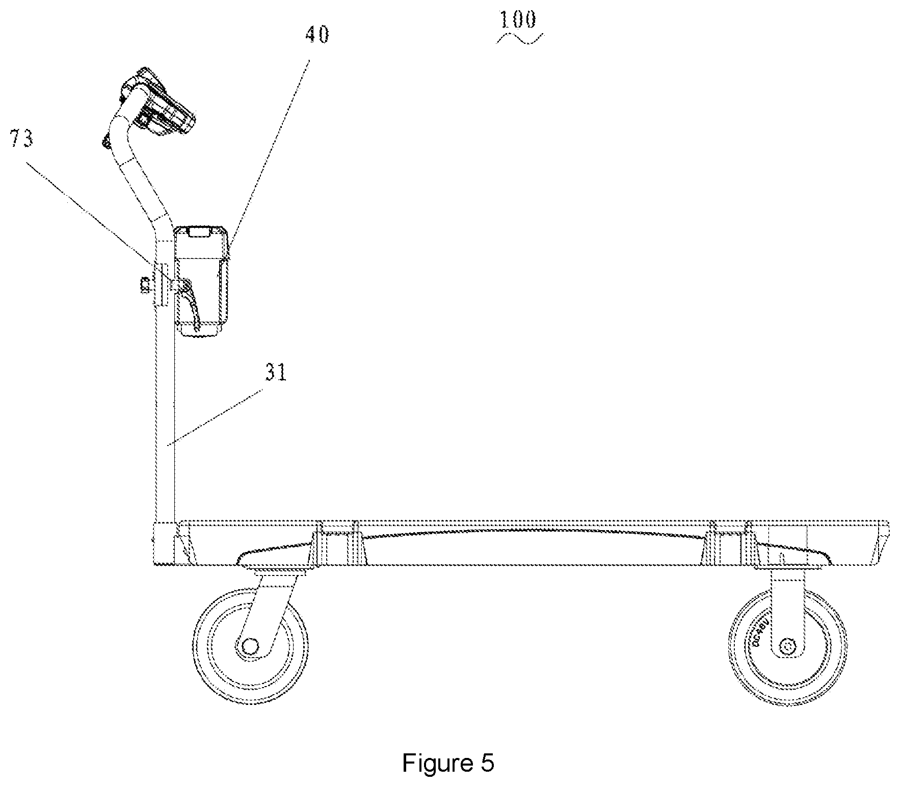 Patent US12319331 Figure 5 – Electric vehicle