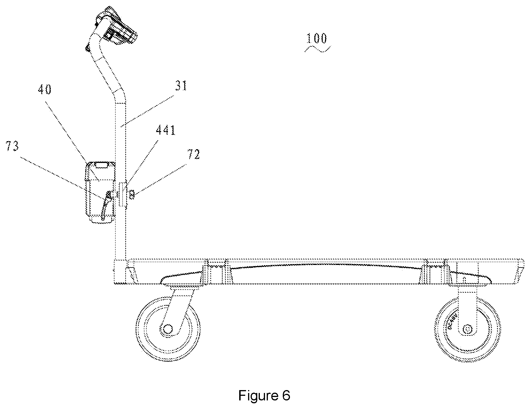 Patent US12319331 Figure 6 – Electric vehicle