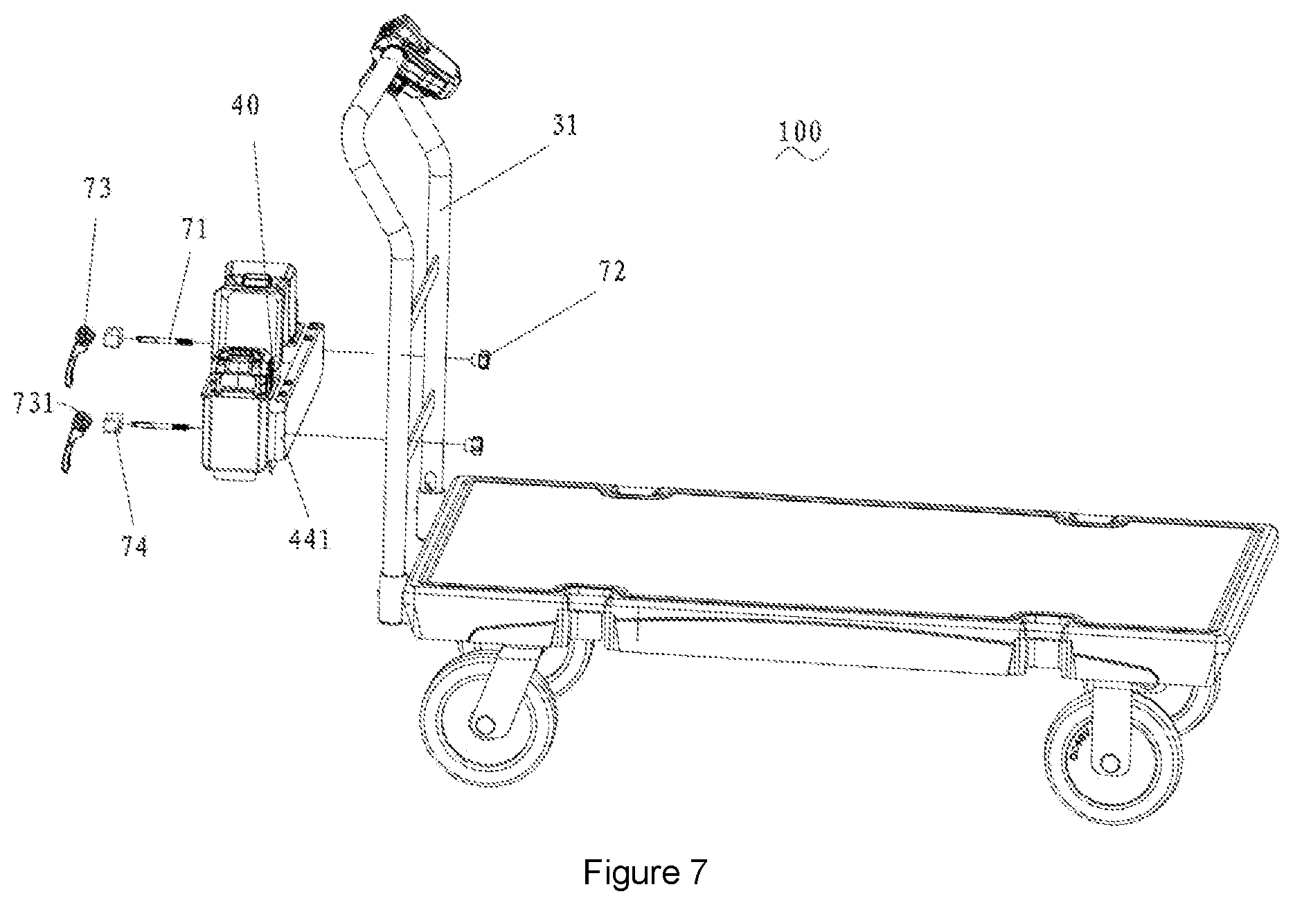 Patent US12319331 Figure 7 – Electric vehicle