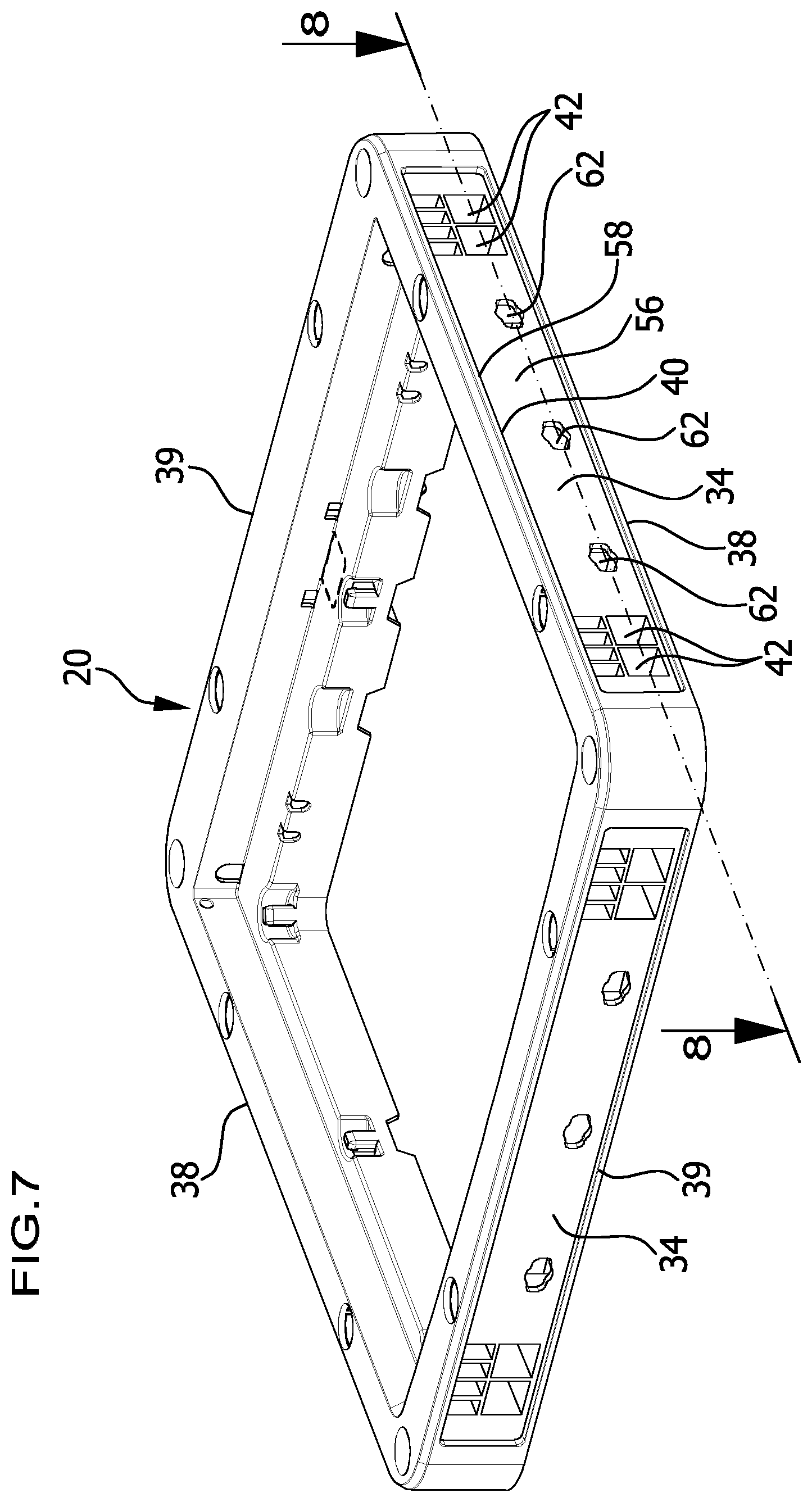 Patent US12319332 Figure 6 – Cleaning system comprising at least one hand-guided cleaning cart and two or more functional devices