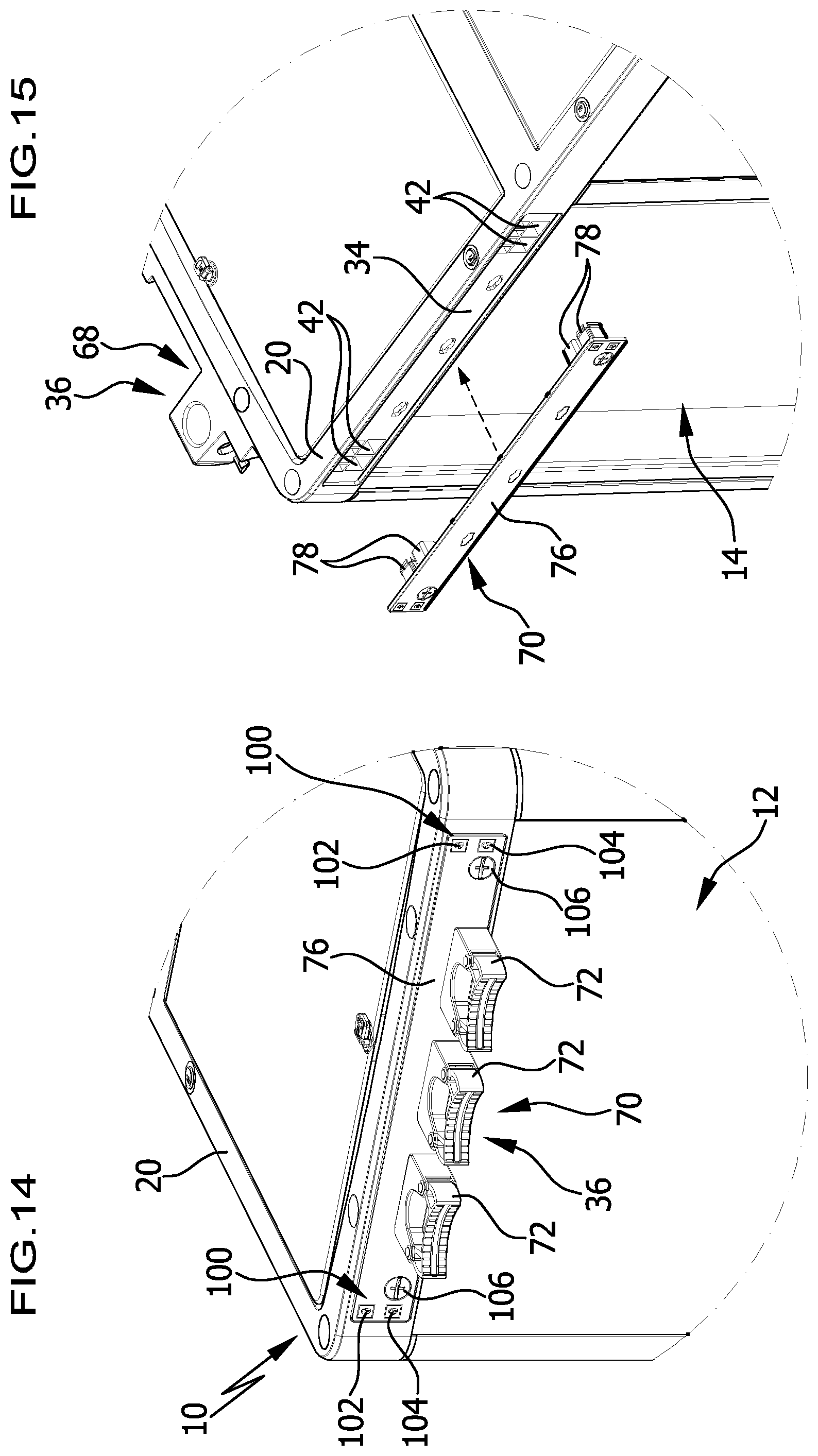 Patent US12319332 Figure 10 – Cleaning system comprising at least one hand-guided cleaning cart and two or more functional devices