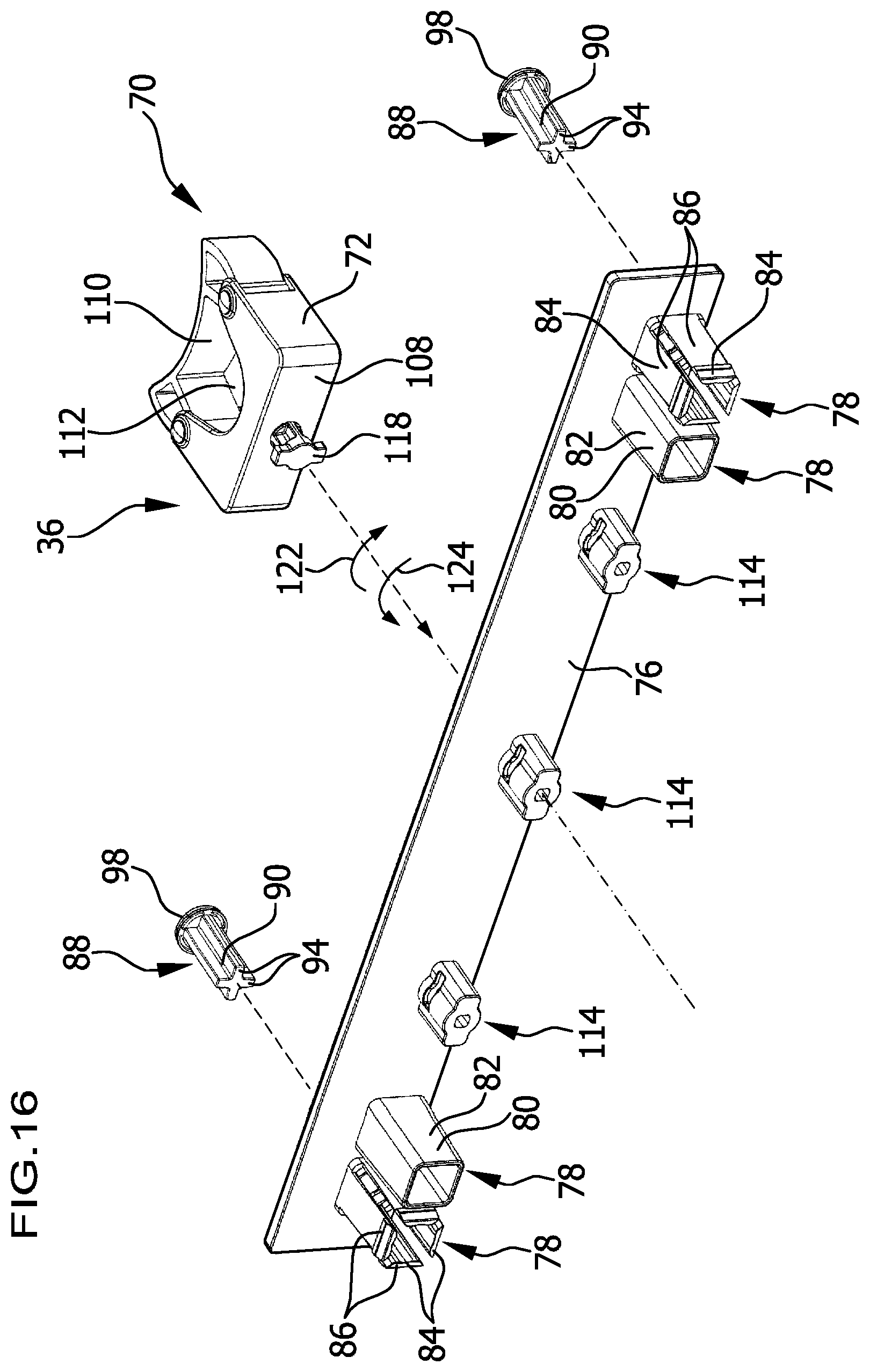 Patent US12319332 Figure 11 – Cleaning system comprising at least one hand-guided cleaning cart and two or more functional devices
