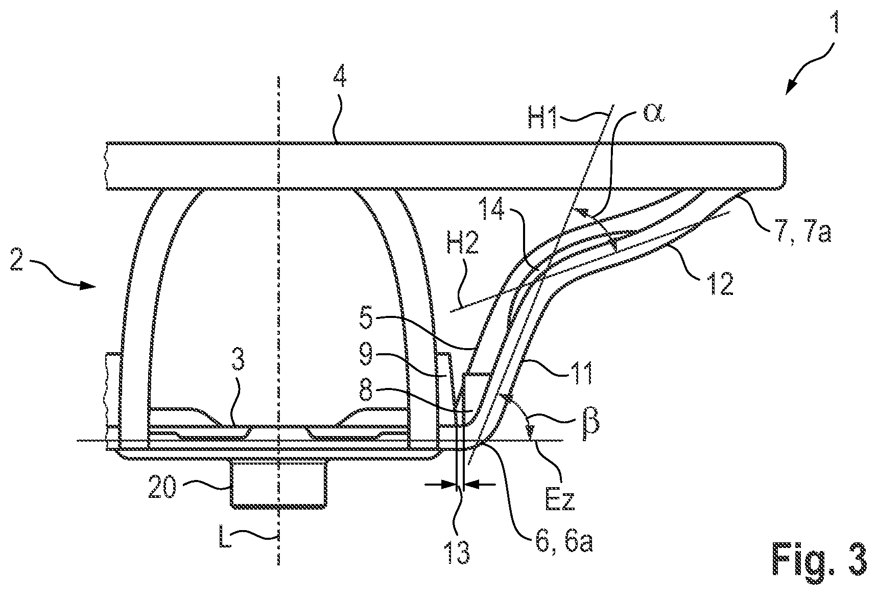 Patent US12319334 Figure 2 – Steering wheel