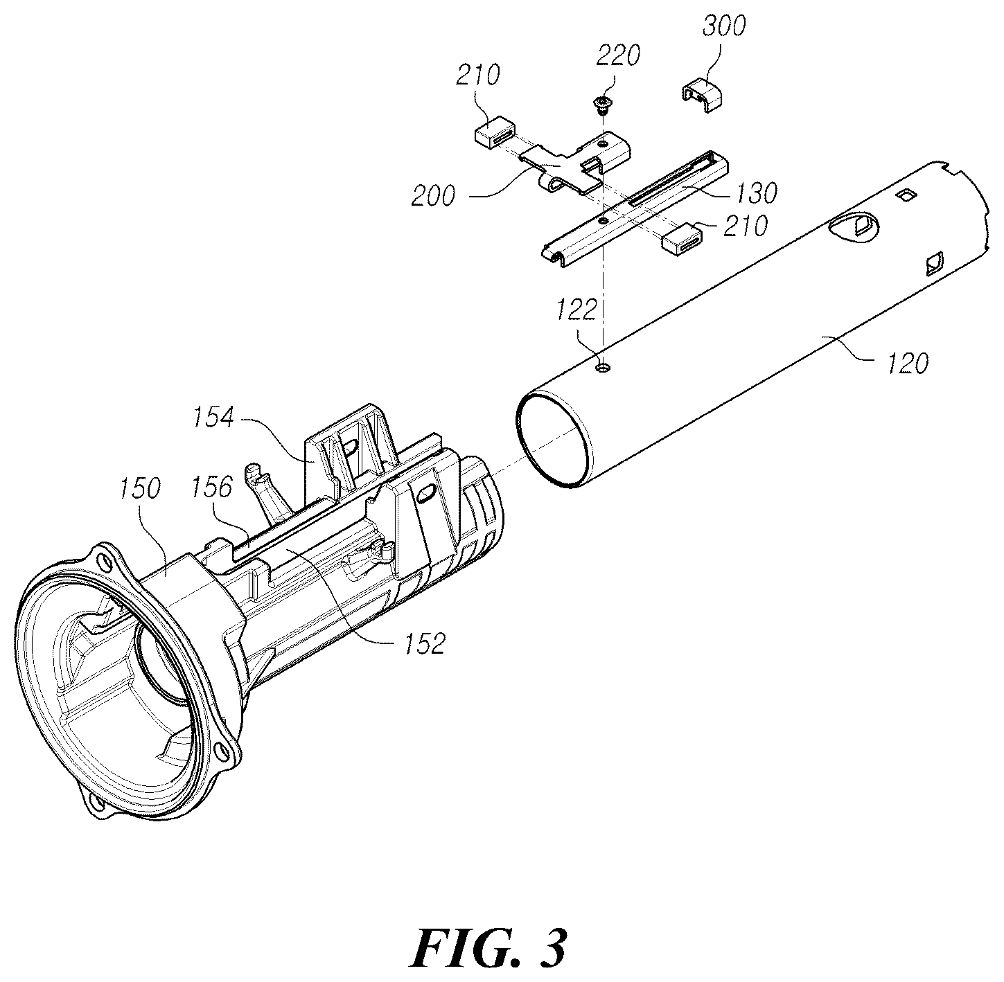 Patent US12319337 Figure 2 – Steering column of vehicle and steering system of vehicle including same