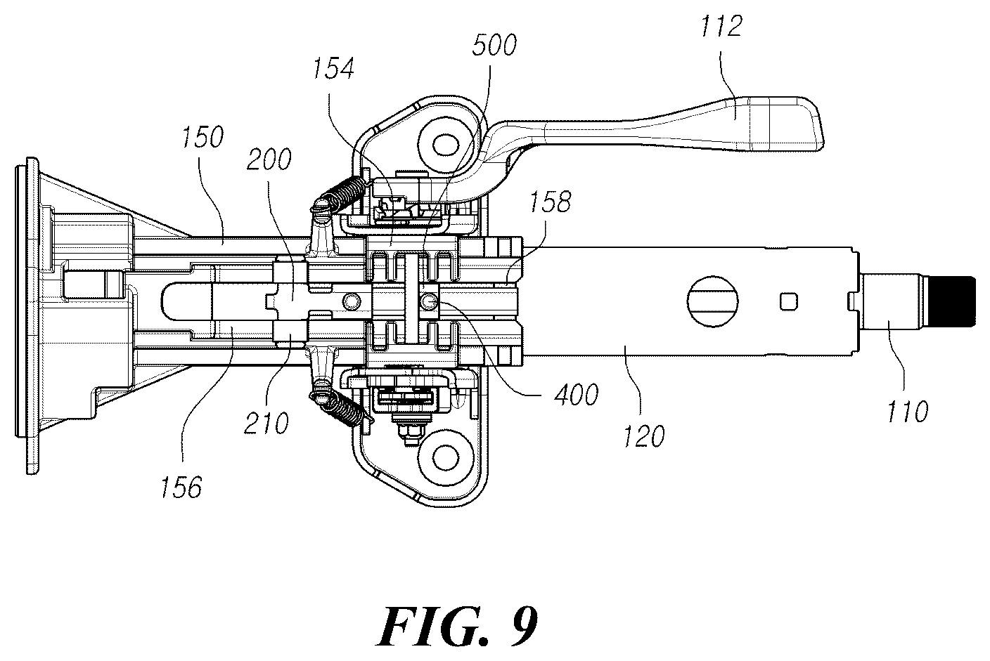 Patent US12319337 Figure 6 – Steering column of vehicle and steering system of vehicle including same