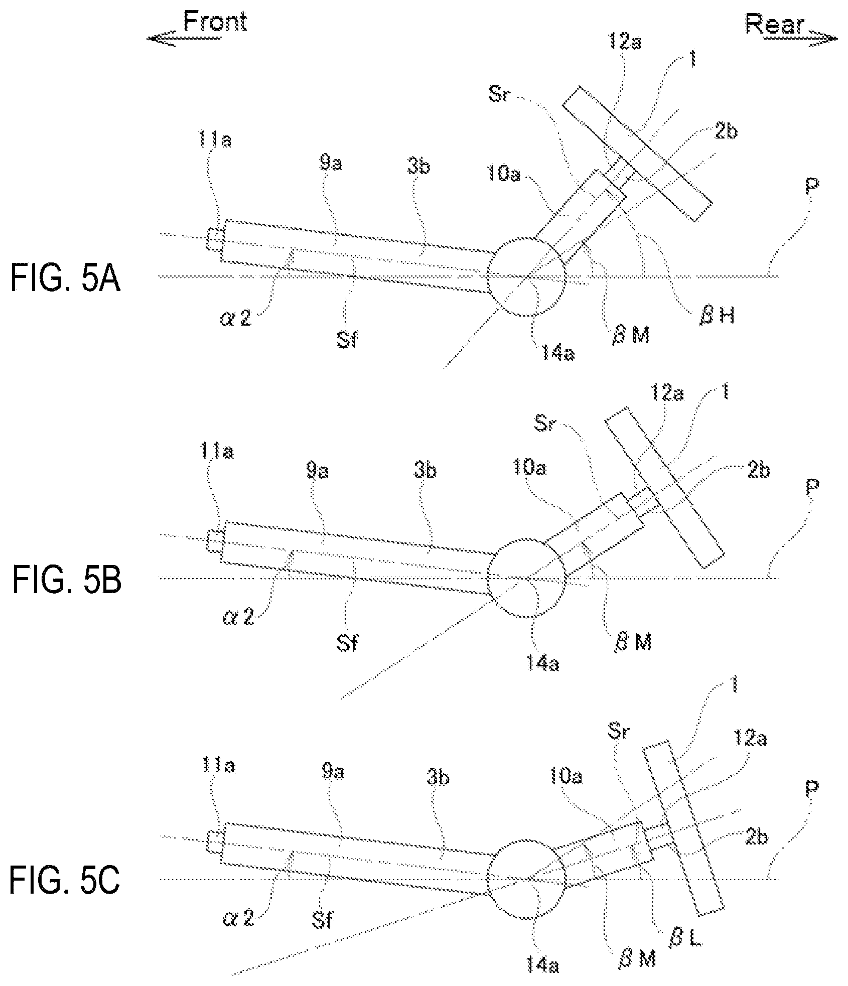 Patent US12319338 Figure 5 – Steering device