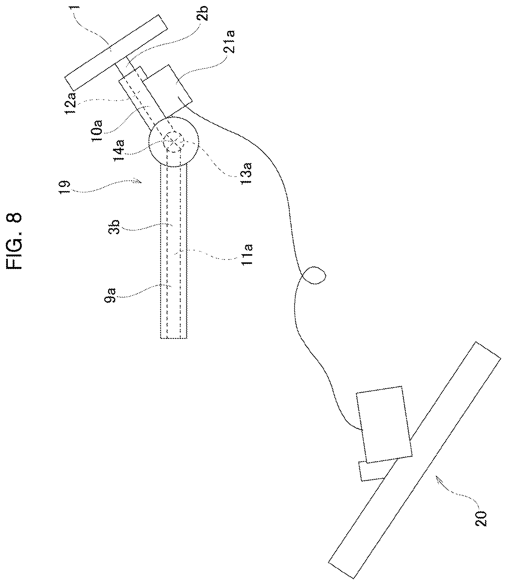 Patent US12319338 Figure 8 – Steering device