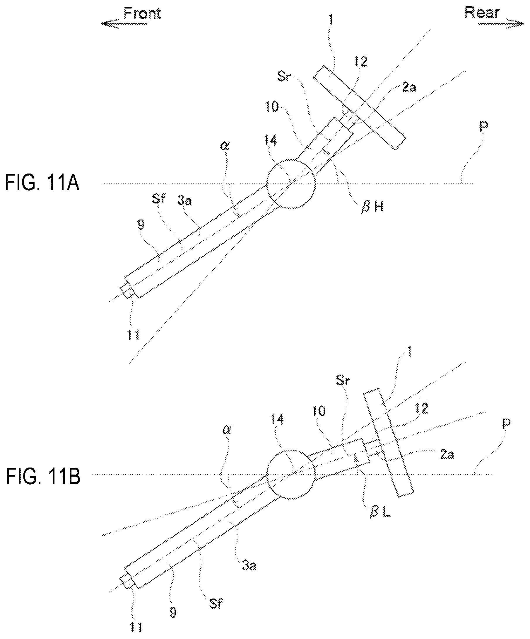 Patent US12319338 Figure 11 – Steering device