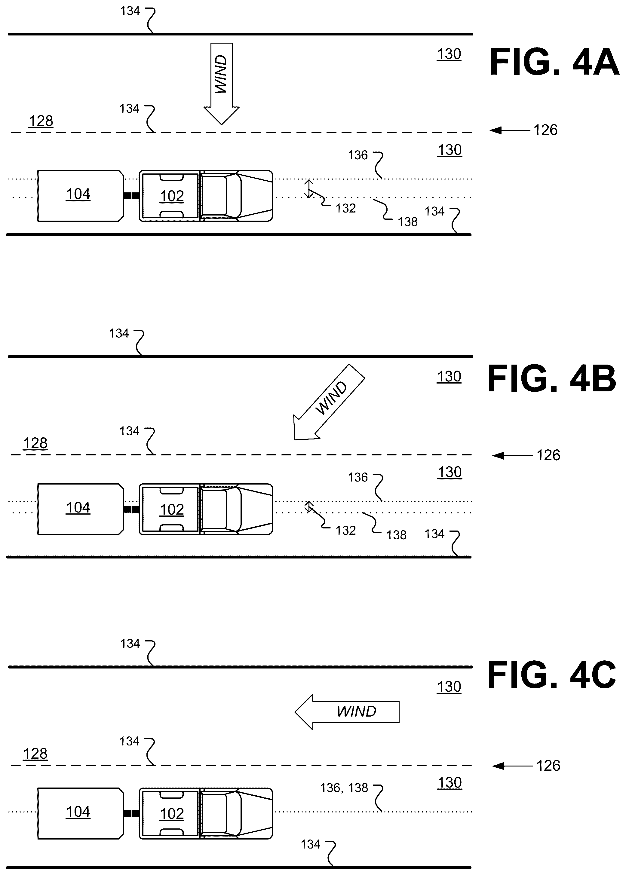 Patent US12319340 Figure 4 – Lane assistance for vehicles with trailers