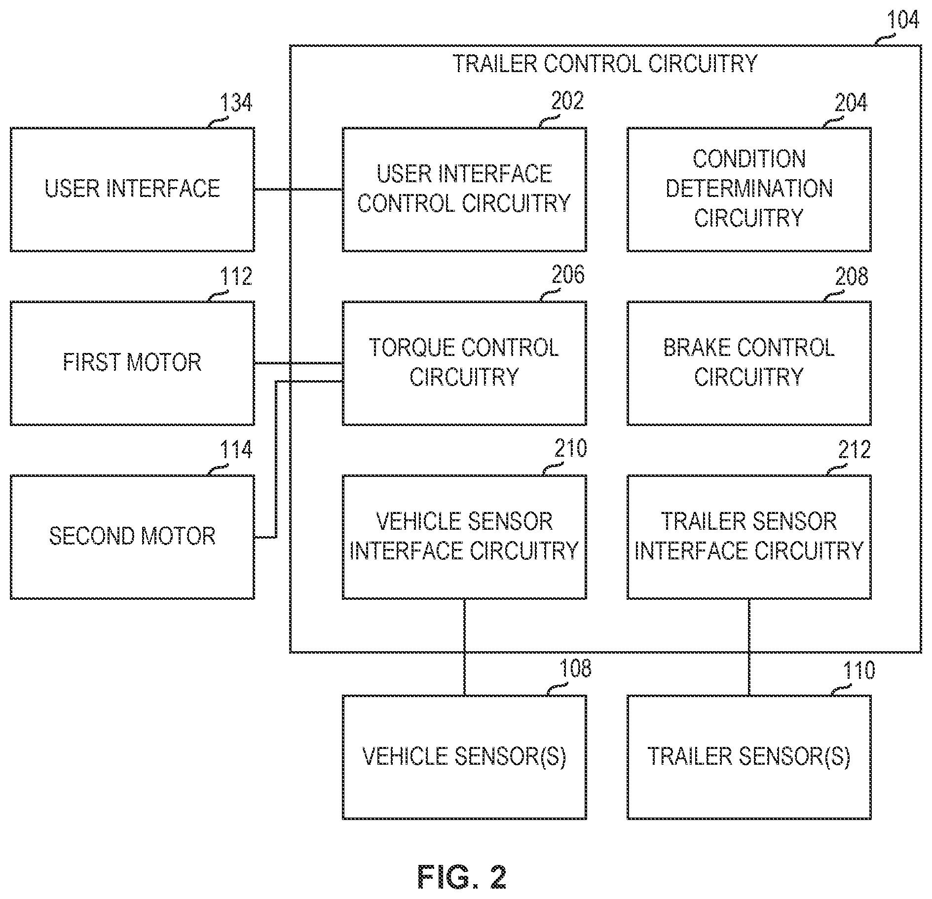 Patent US12319341 Figure 3 – Methods and apparatus to control a vehicle trailer using torque vectoring