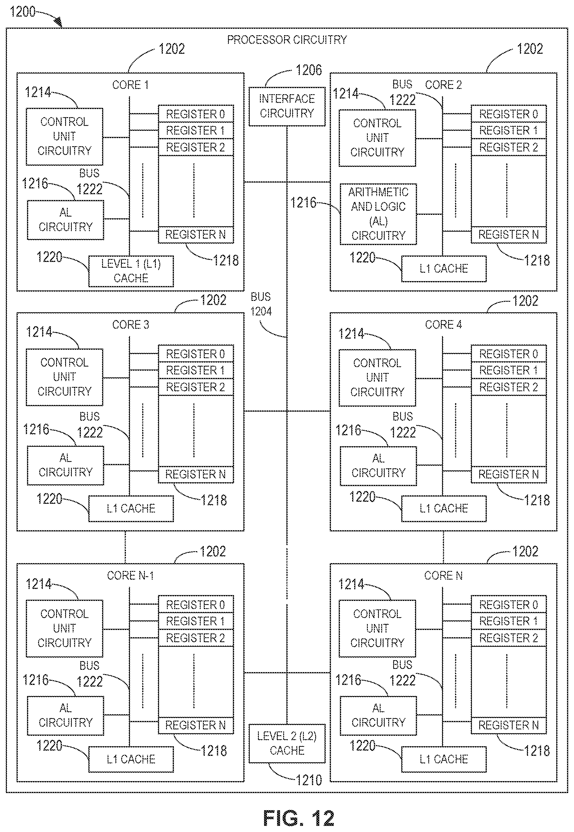 Patent US12319341 Figure 13 – Methods and apparatus to control a vehicle trailer using torque vectoring
