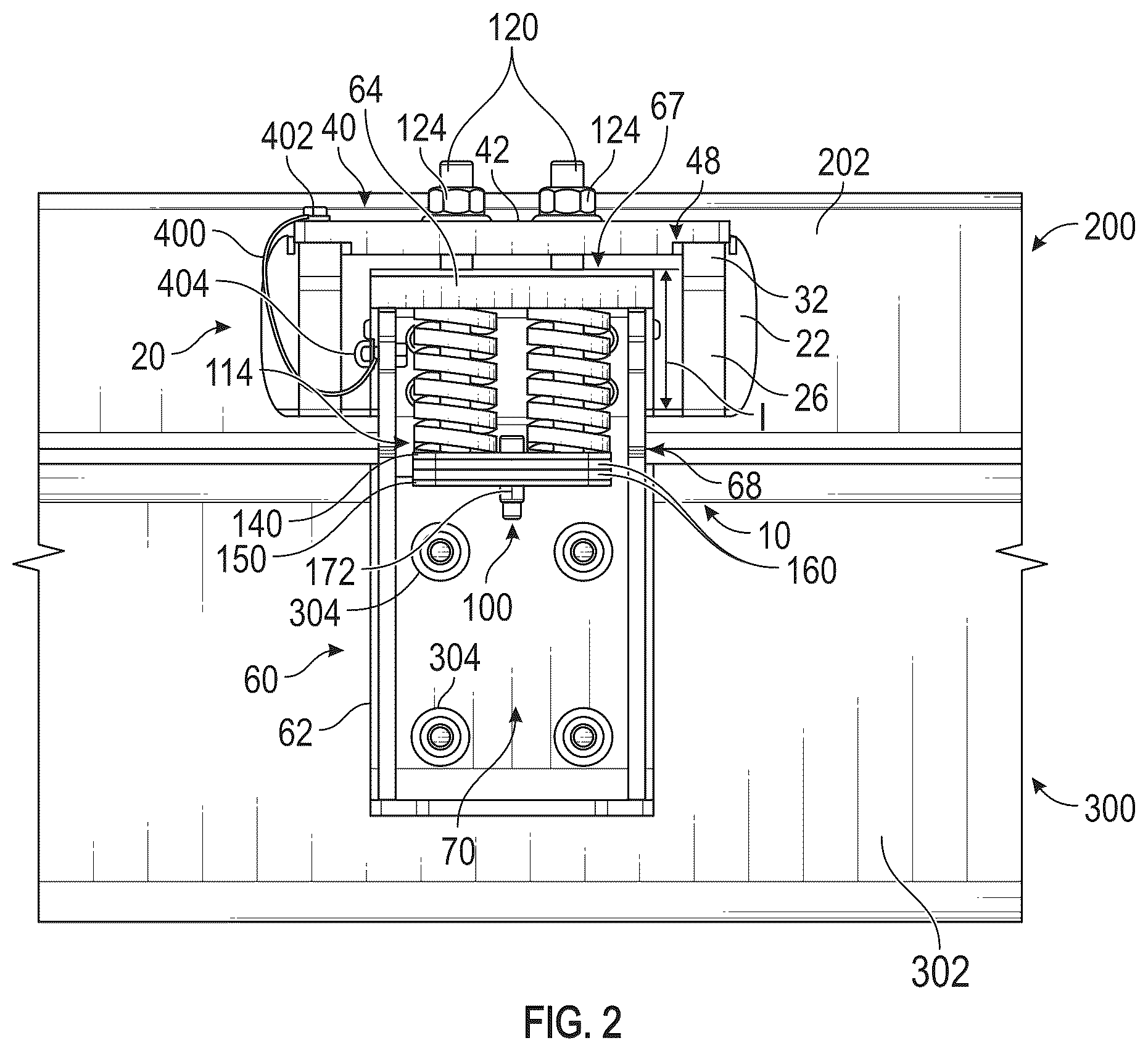 Patent US12319344 Figure 2 – Body tie-down